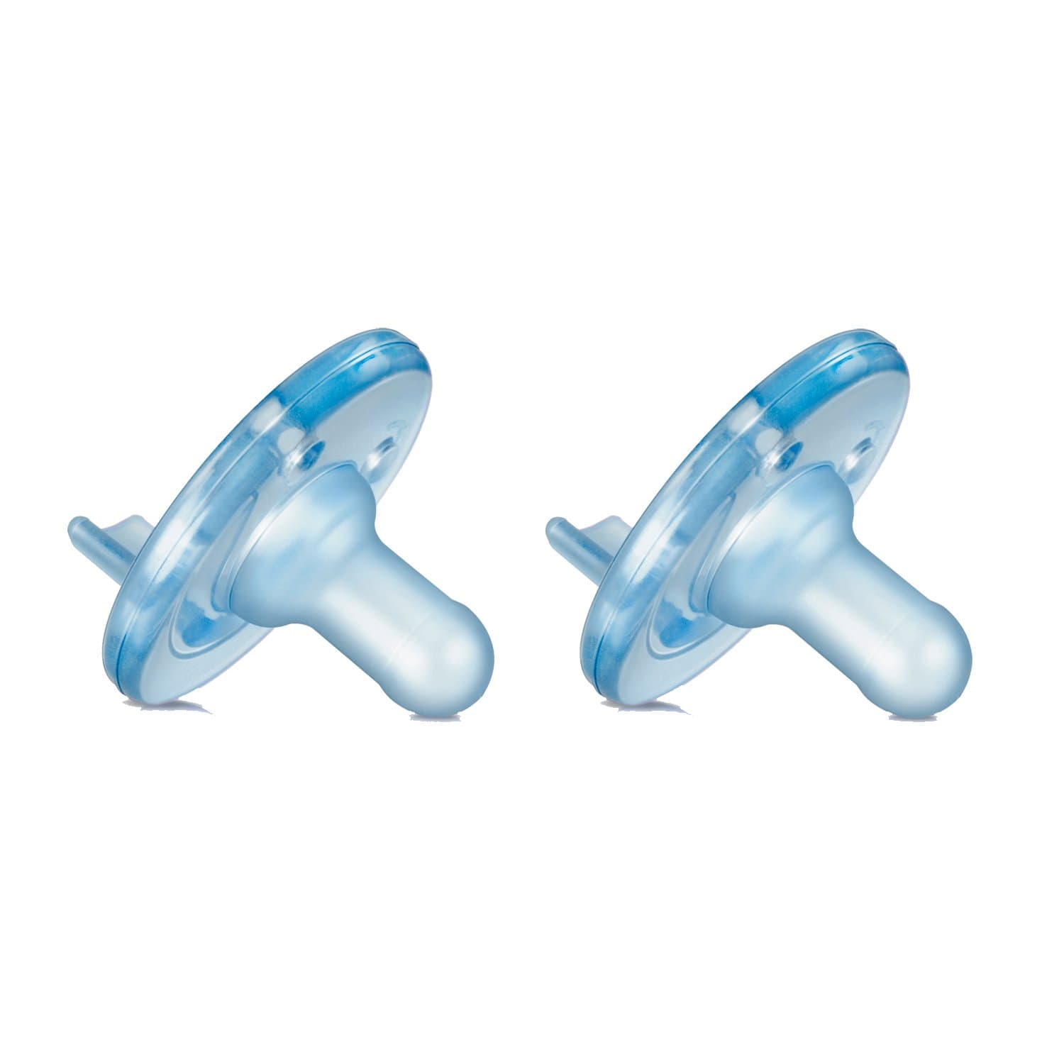 Philips AVENT SCF192/06 - Classic Dummy for Babies, Orthodontic, Silicone, Blue, 3 Months, 2 Units