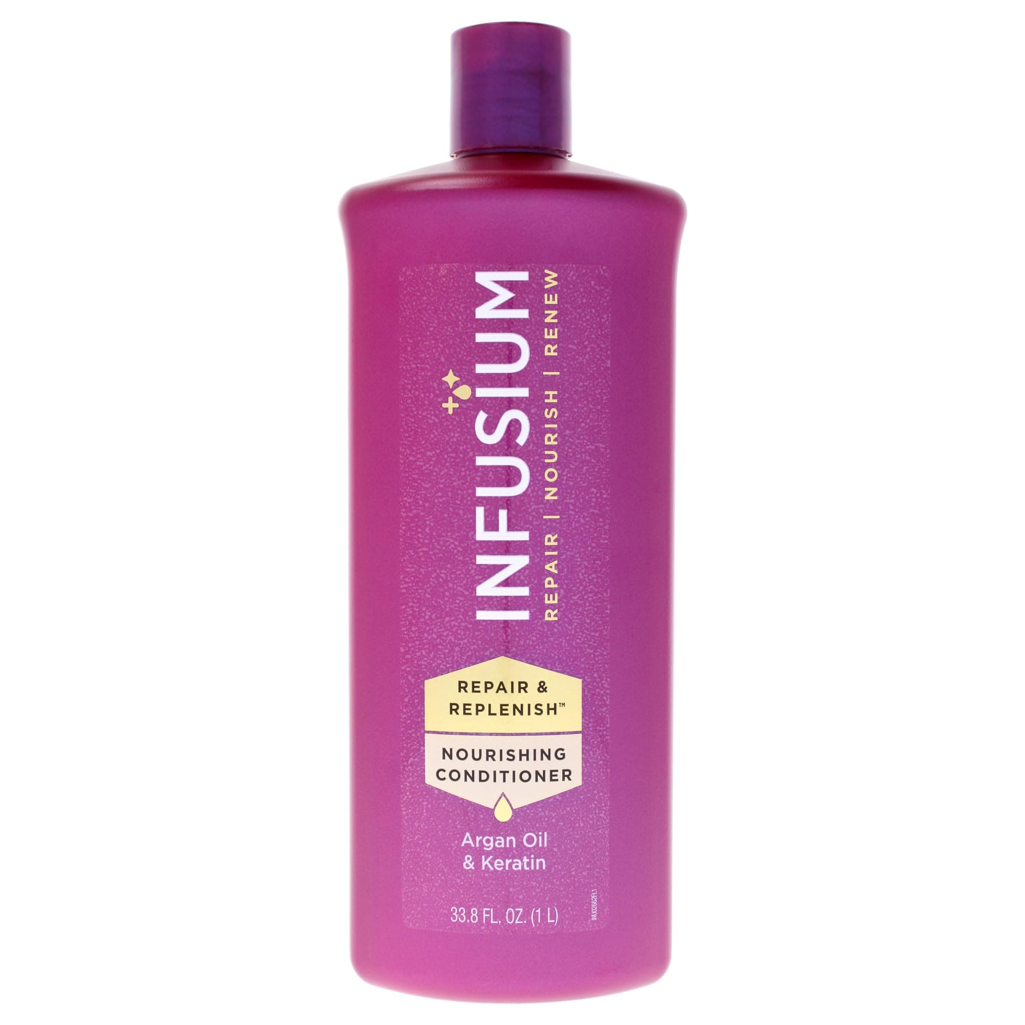 Infusium Moisturize & Replenish Conditioner, 33.8 oz Value Size Bottle