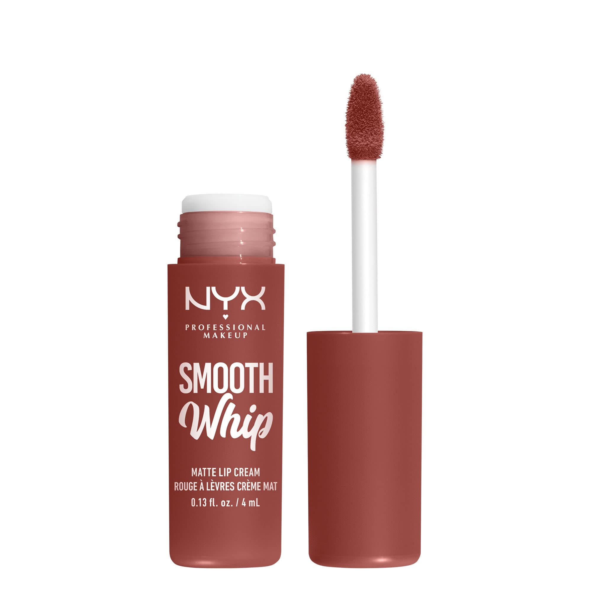 Smooth Whip Matte Lip Cream, Long Lasting, Moisturizing, Vegan Liquid Lipstick - Latte Foam (Pinky Mauve)