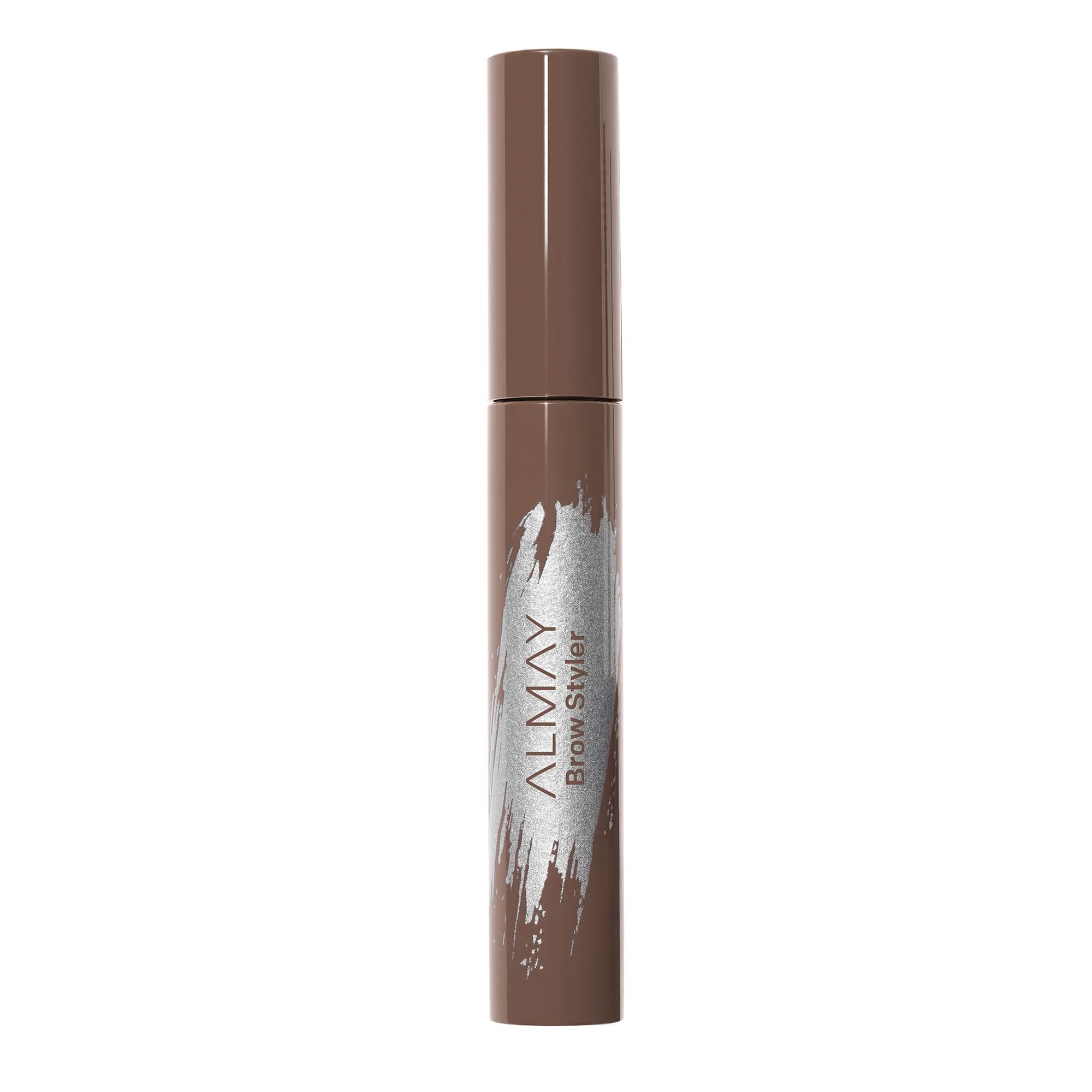 Eyebrow Gel with Marula Oil, Flake-Free & Lightweight Brows, Hypoallergenic, Light Brown, 1 Count