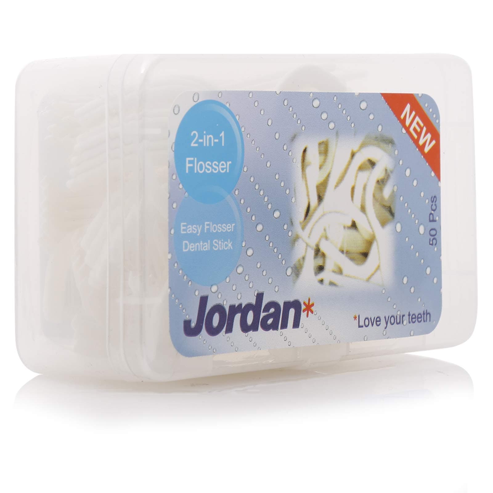 Jordan Easy Flosser And Dental Stick 50pcs