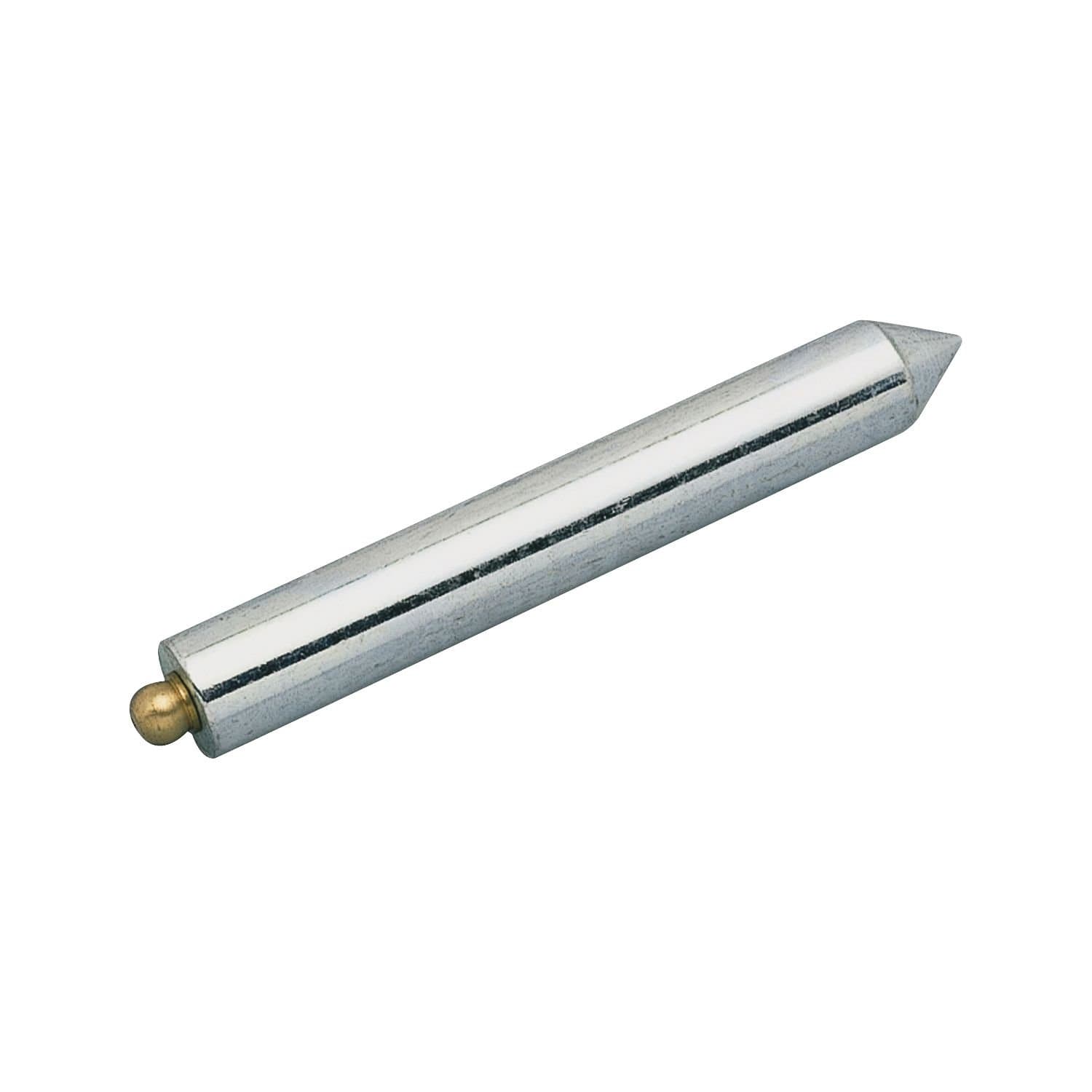 Kaufmann Steel Plumb Bob Long Shape with Removable Brass Cap 220 g, 44.901.01