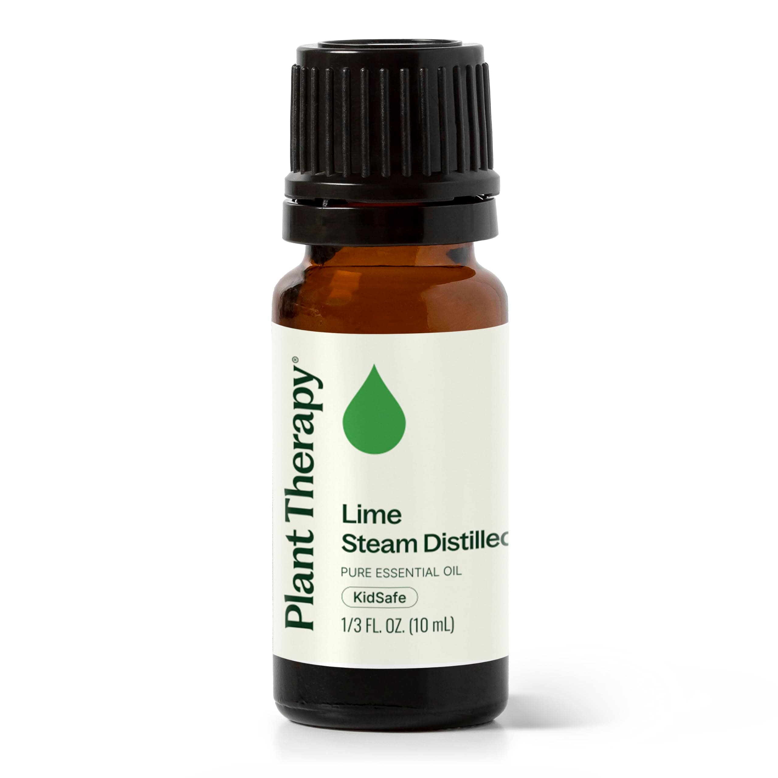 Plant Therapy Lime Steam Distilled Essential Oil 10 mL (1/3 oz) 100% Pure, Undiluted, Fresh Scent, Mood Boosting, Immune Support