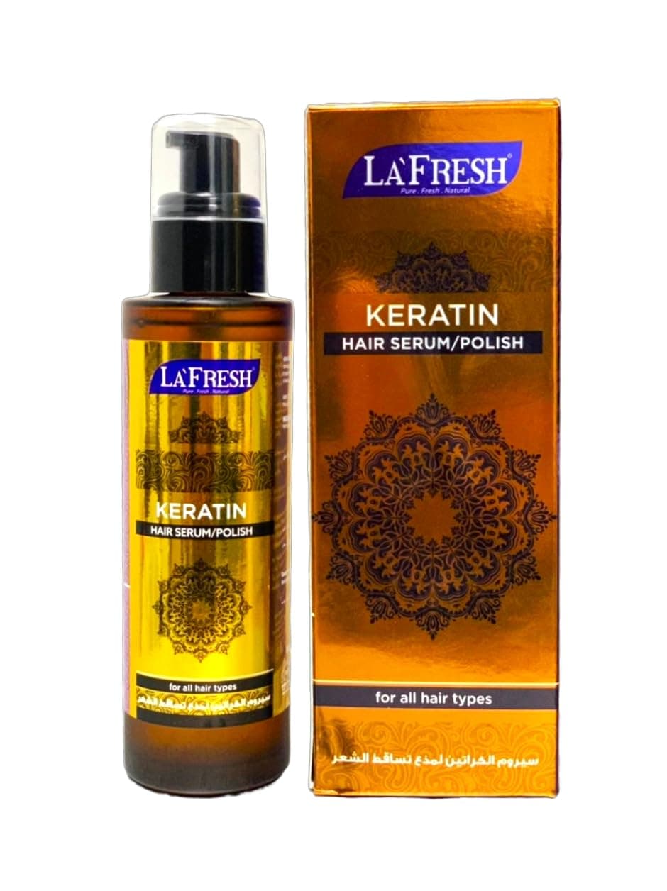 Keratin Hair Serum By LA FRESH