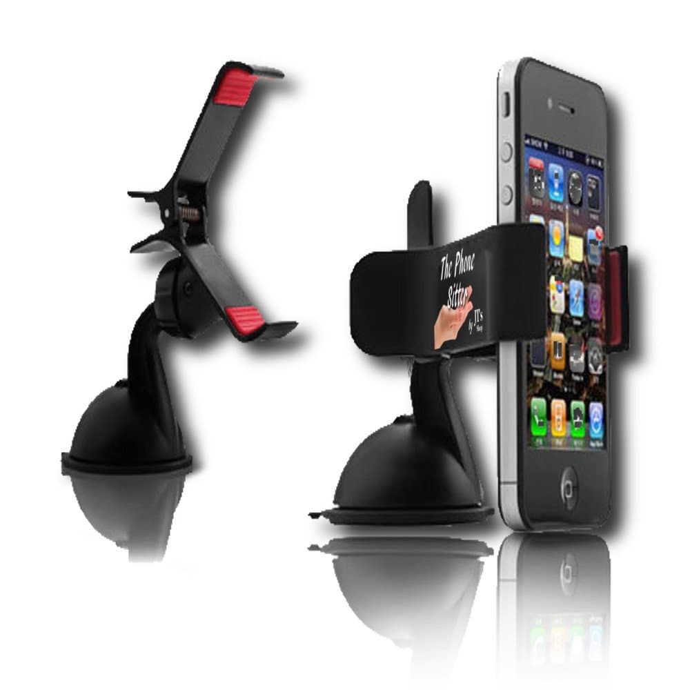 Cell Phone Holder Universal Smartphone Car Mount Cradle for Iphone Samsung Galaxy Note Nexus Nokia HTC GPS and More