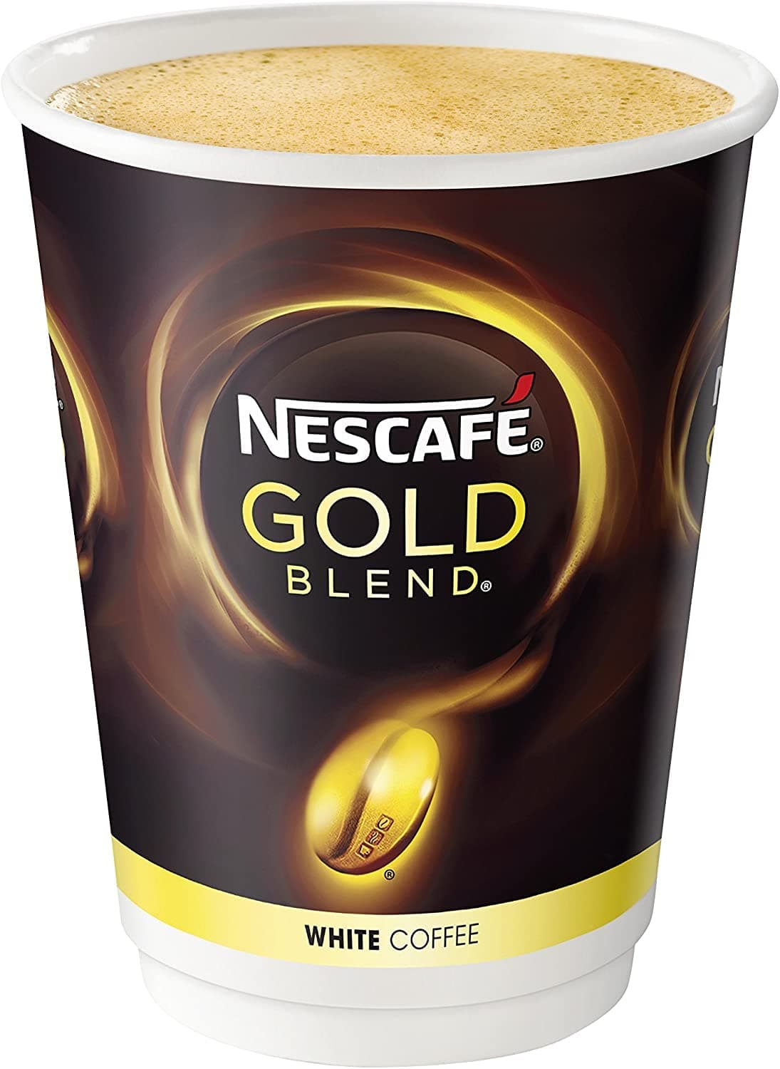2 x 8 Sleeves Gold Blend Instant Rich And Smooth Fresh Hot White Coffee Cups Intensity 7 Office Home Travel