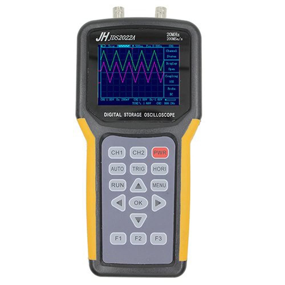 Handheld Digital Storage Oscilloscope 20Mhz Double Channel 200Msa/s Sample Rate JHJDS2022A Handheld Oscilloscope