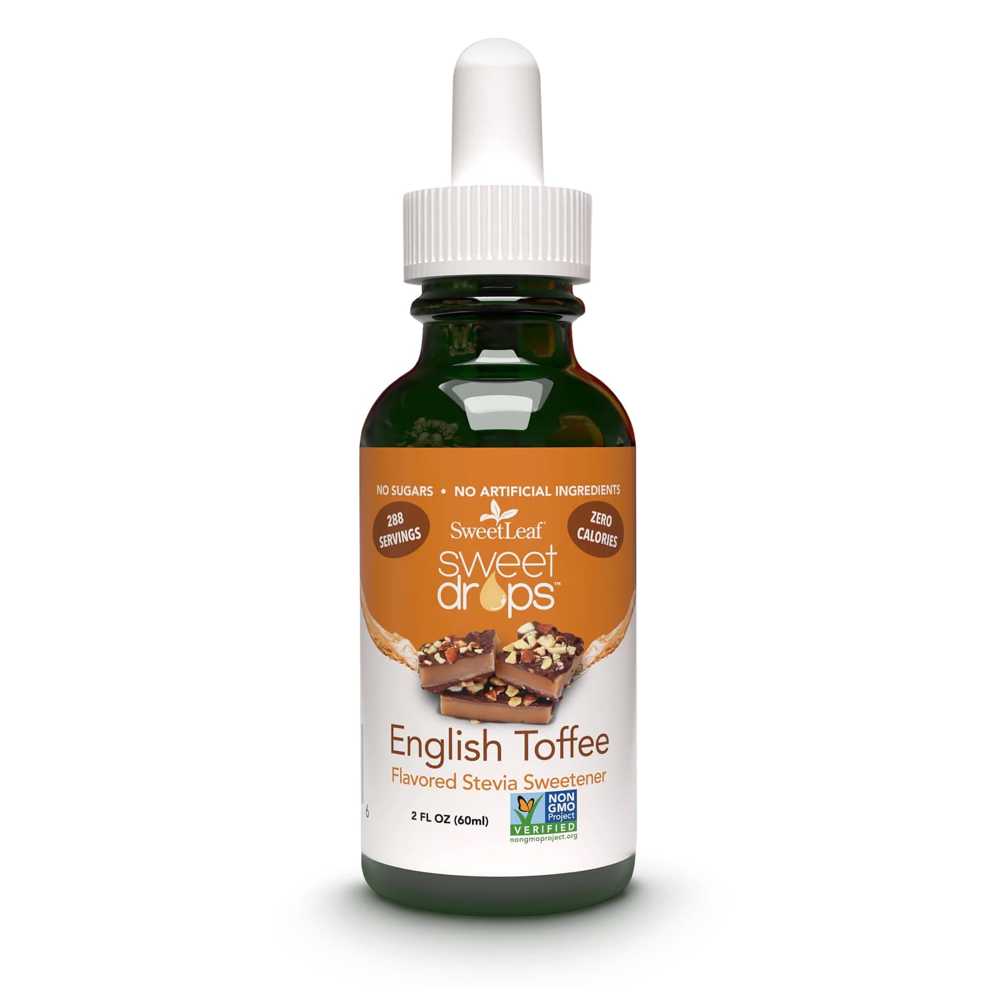 Sweet leaf stevia drops english toffee 2 oz