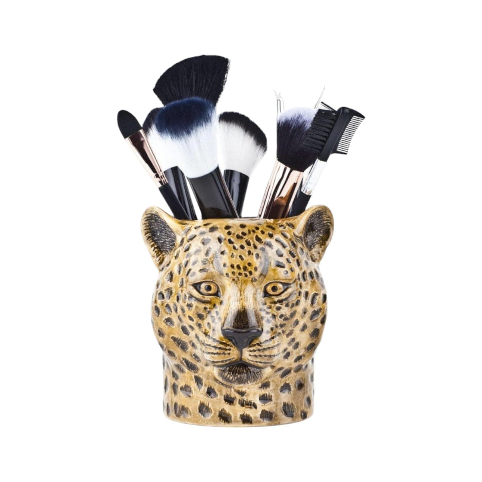 HDmirrorR Quail Ceramics Leopard Pen Pot