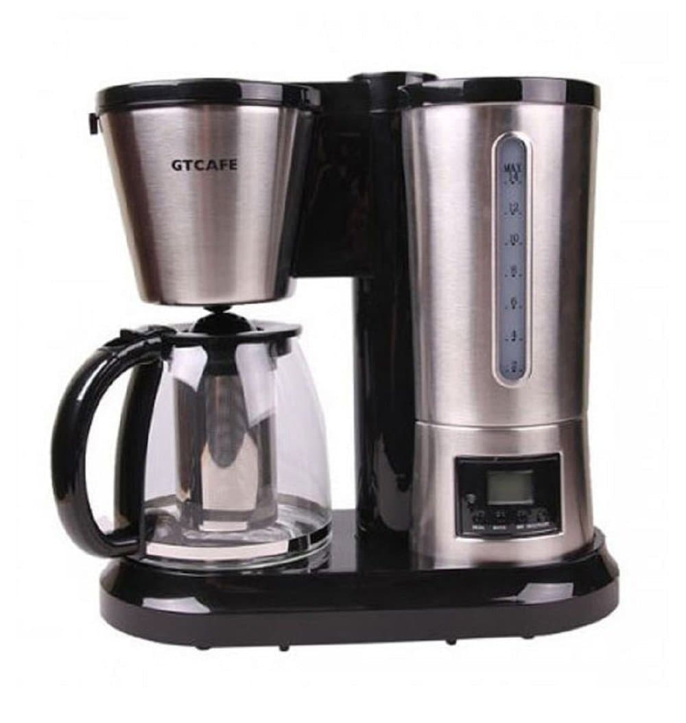 GTCAFE Coffee & Tea Maker Espresso Machine Tea Infuser 14Cups 1.8L GTB-430