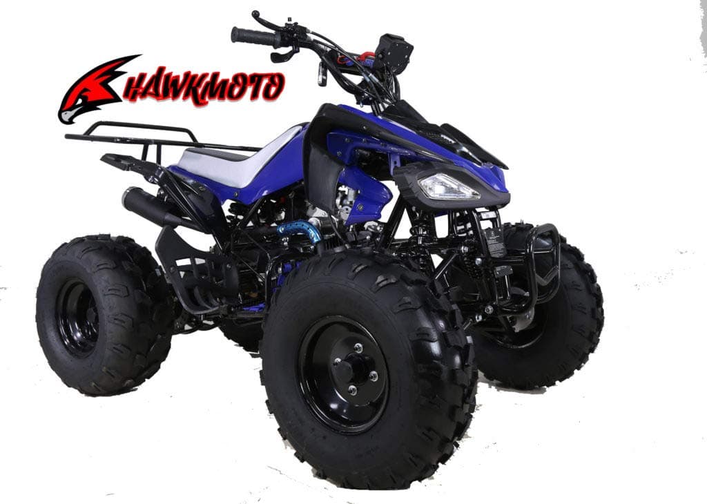 Hawkmoto Interceptor Quad Bike - Blue