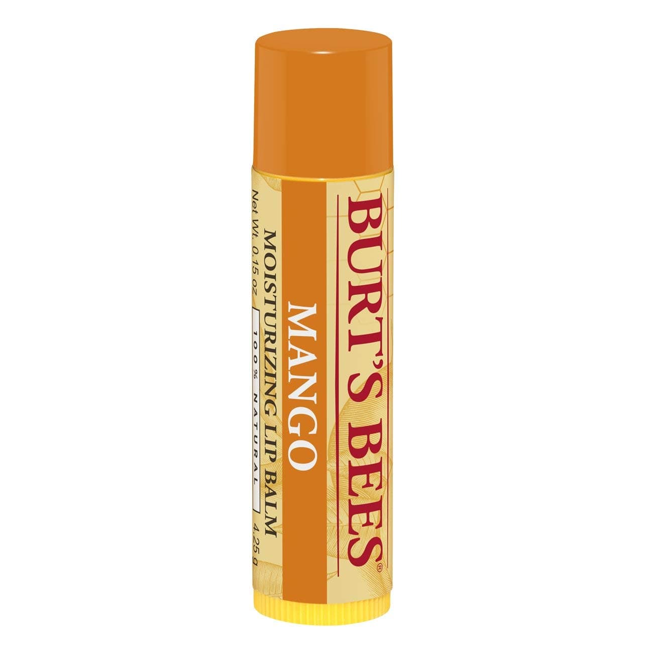 Burt's Bees Lip Balm, Mango Butter, 0.15 Ounce (Pack of 12)