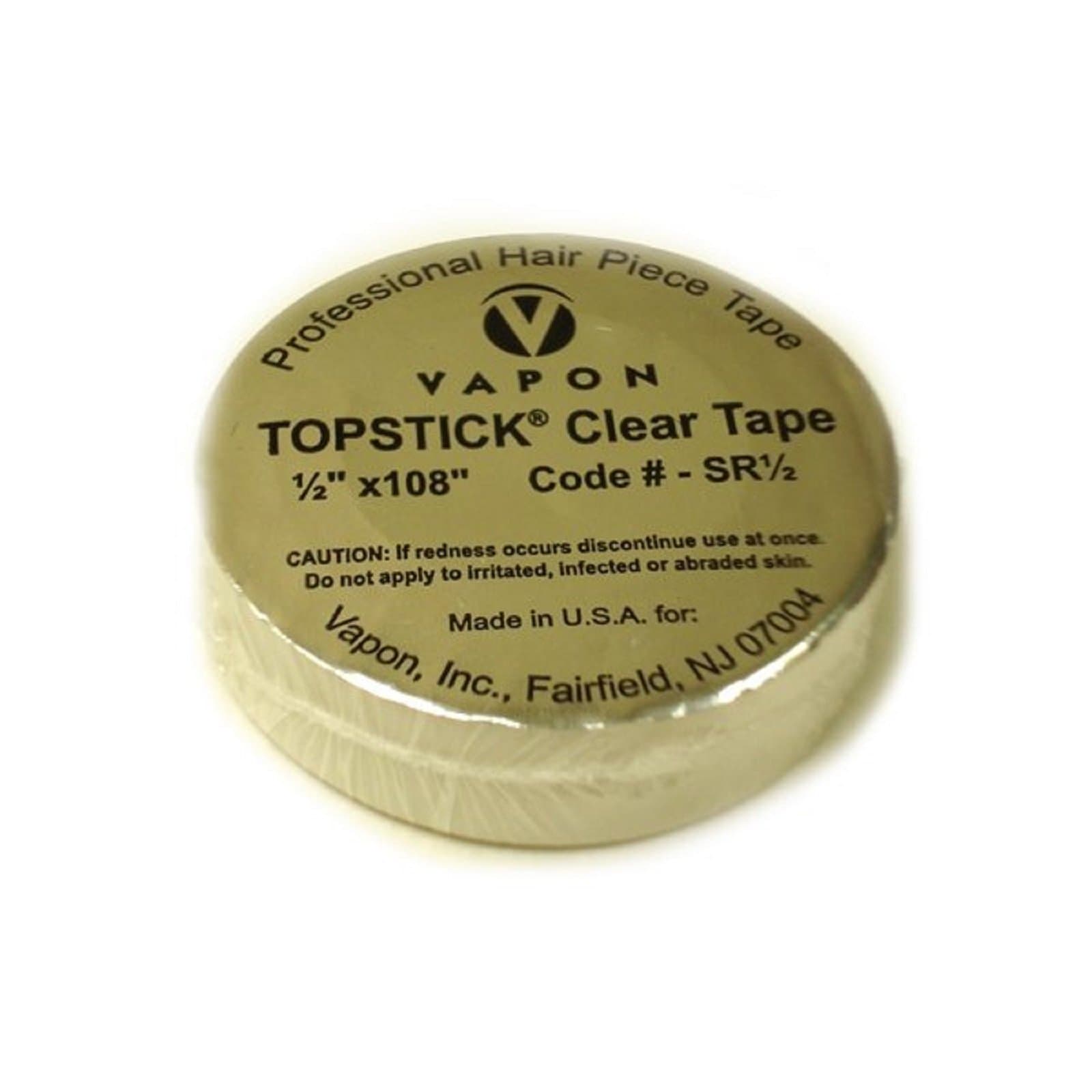 Topstick Claer Tape 1/2" x 3 Yard Roll Tape