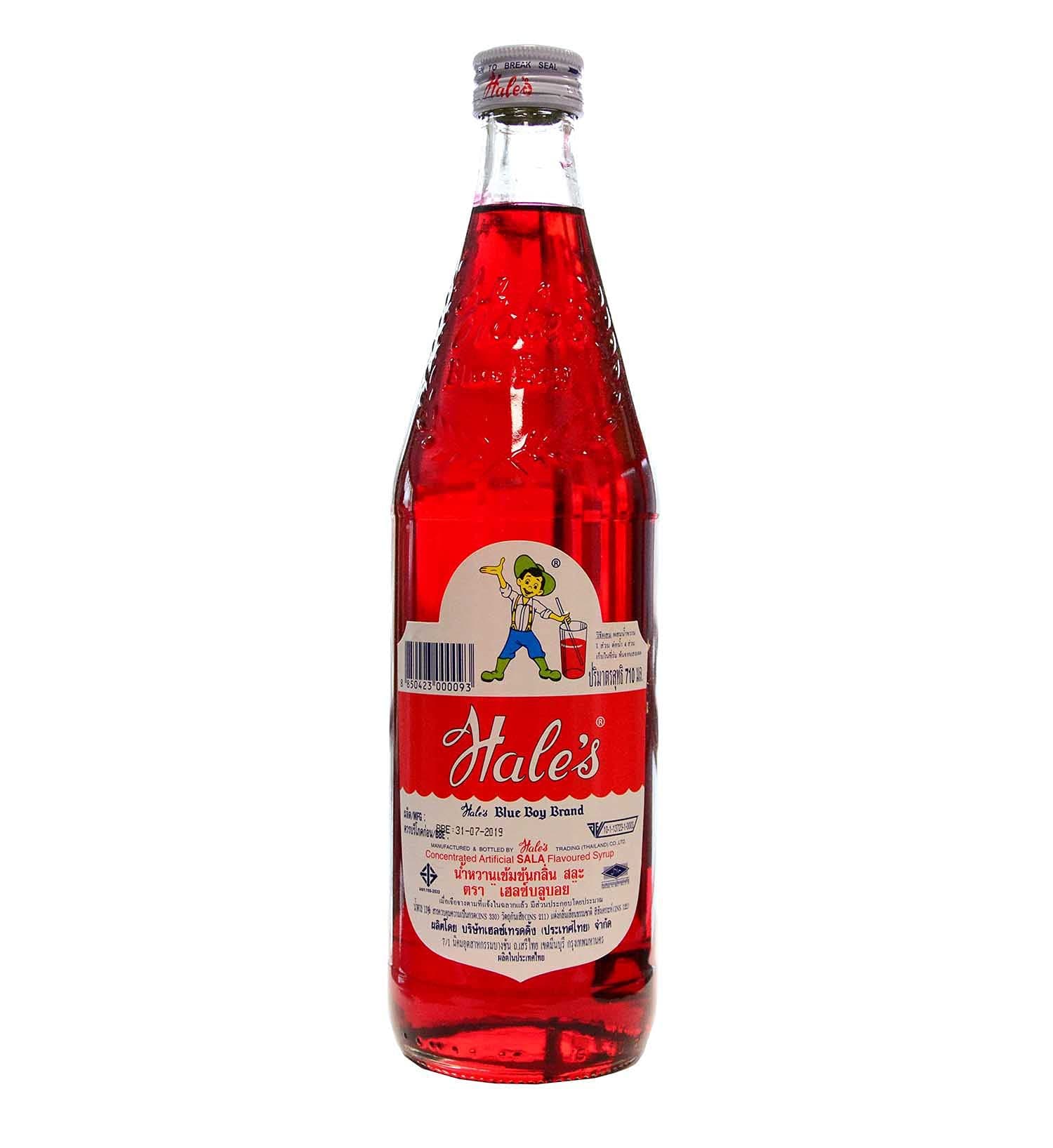Sala Syrup (710ml) by Hales Blue Boy
