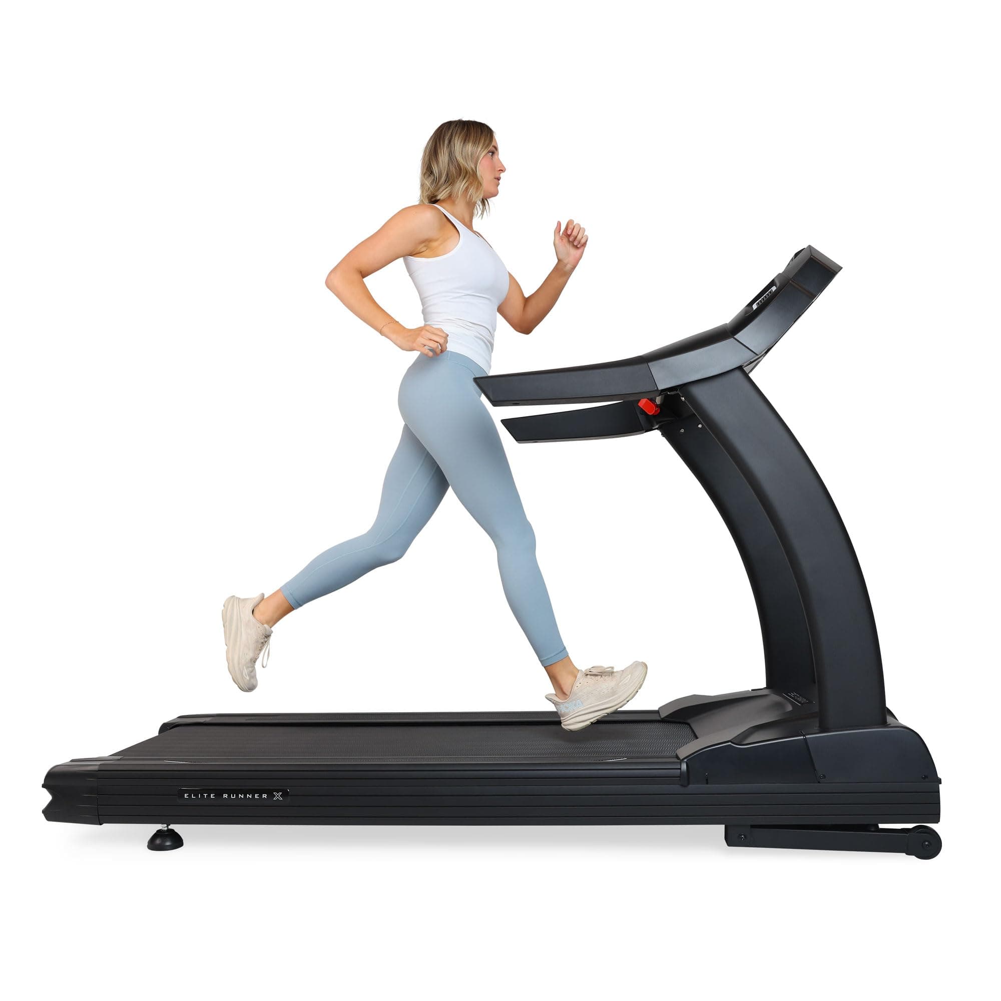 Elite Runner X Treadmill - Commercial Grade - FreeSync FTMS Bluetooth Connectivity - 4.0 HP - Large Ortho Flex Shock Suspension System Deck - Marathon Training - 400 lb Capacity