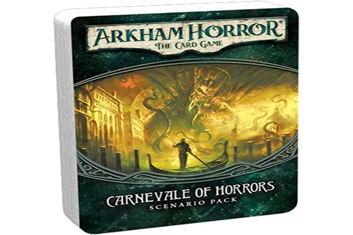 Fantasy Flight Games | Arkham Horror The Card Game: Scenario Pack - 2. Carnevale of Horrors | Card Game | Ages 14+ | 1 to 4 Players | 60 to 120 Minutes Playing Time