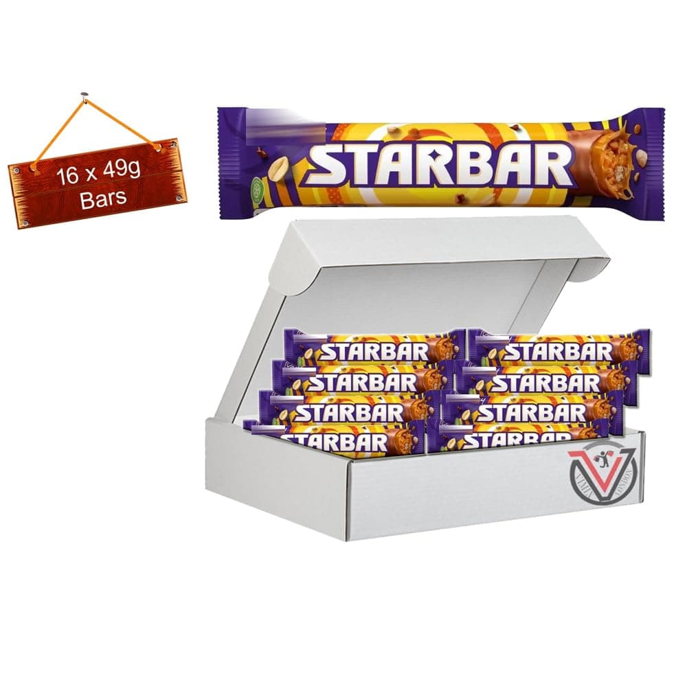 VIMIX All Flavours Chocolate Bags & Bars Collection (Half Box, Starbar Bar 49g)