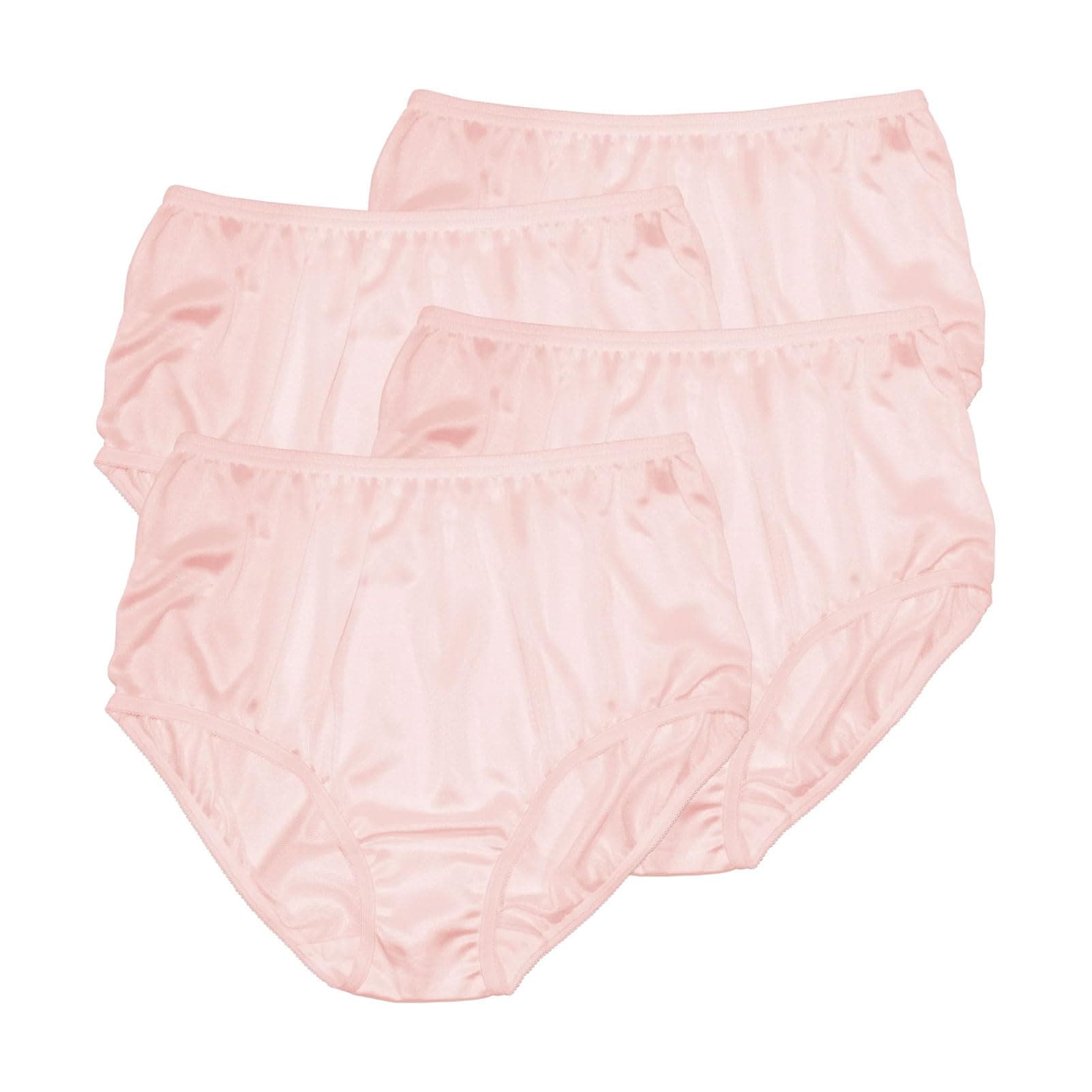 Teri Lingerie Women's 100% Nylon Full Coverage Panties