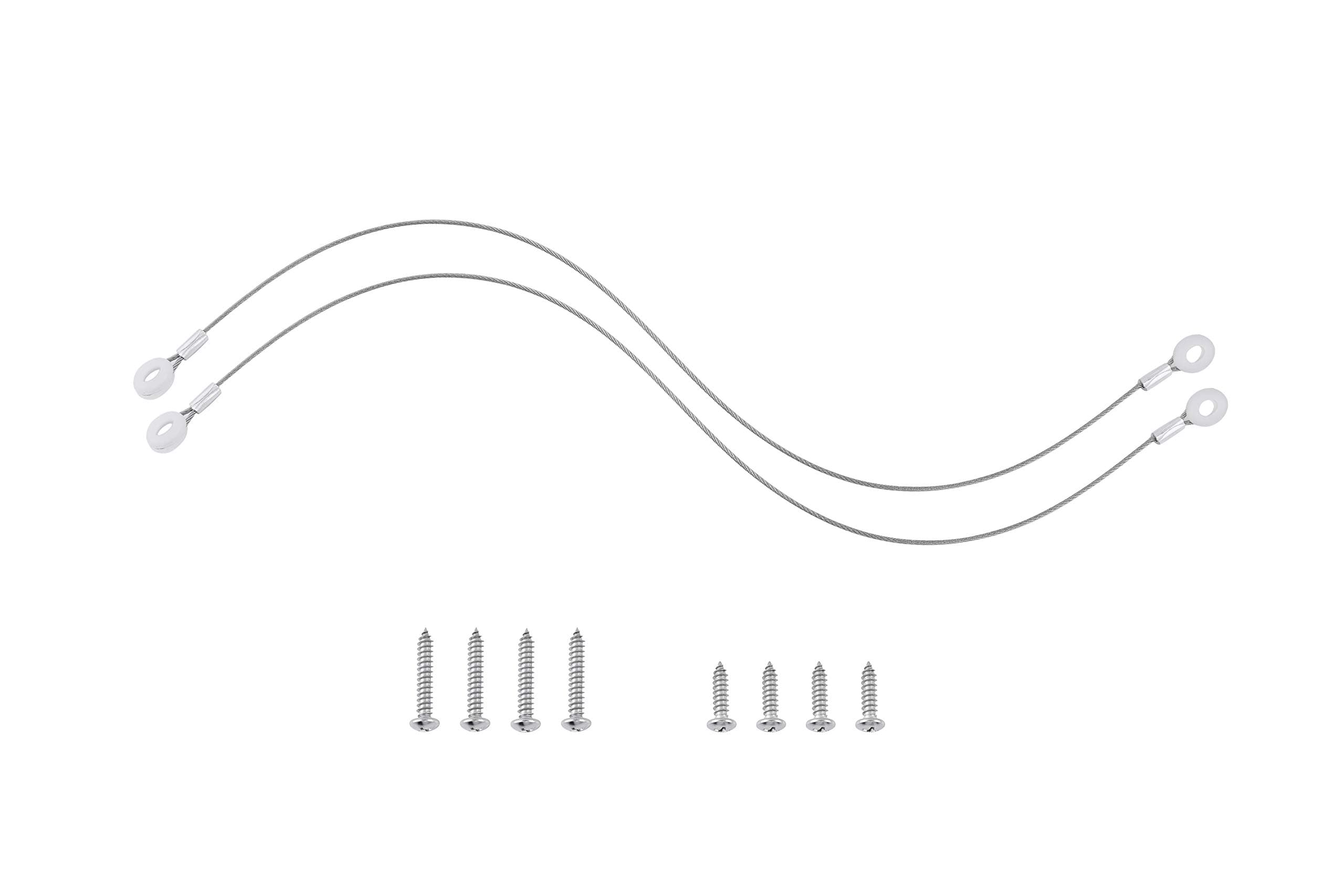 Stainless Steel Cooler Lid Strap Replacement for Igloo Coolers and Coleman Coolers, Set of 2