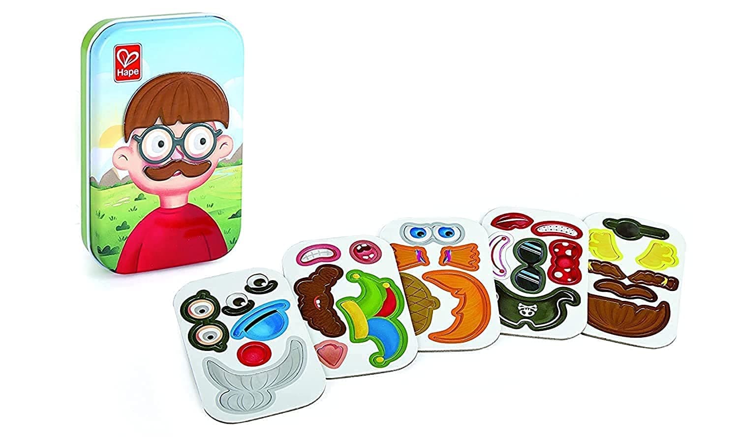 (New June) Hape Magnetic Funny Face (unit 4)