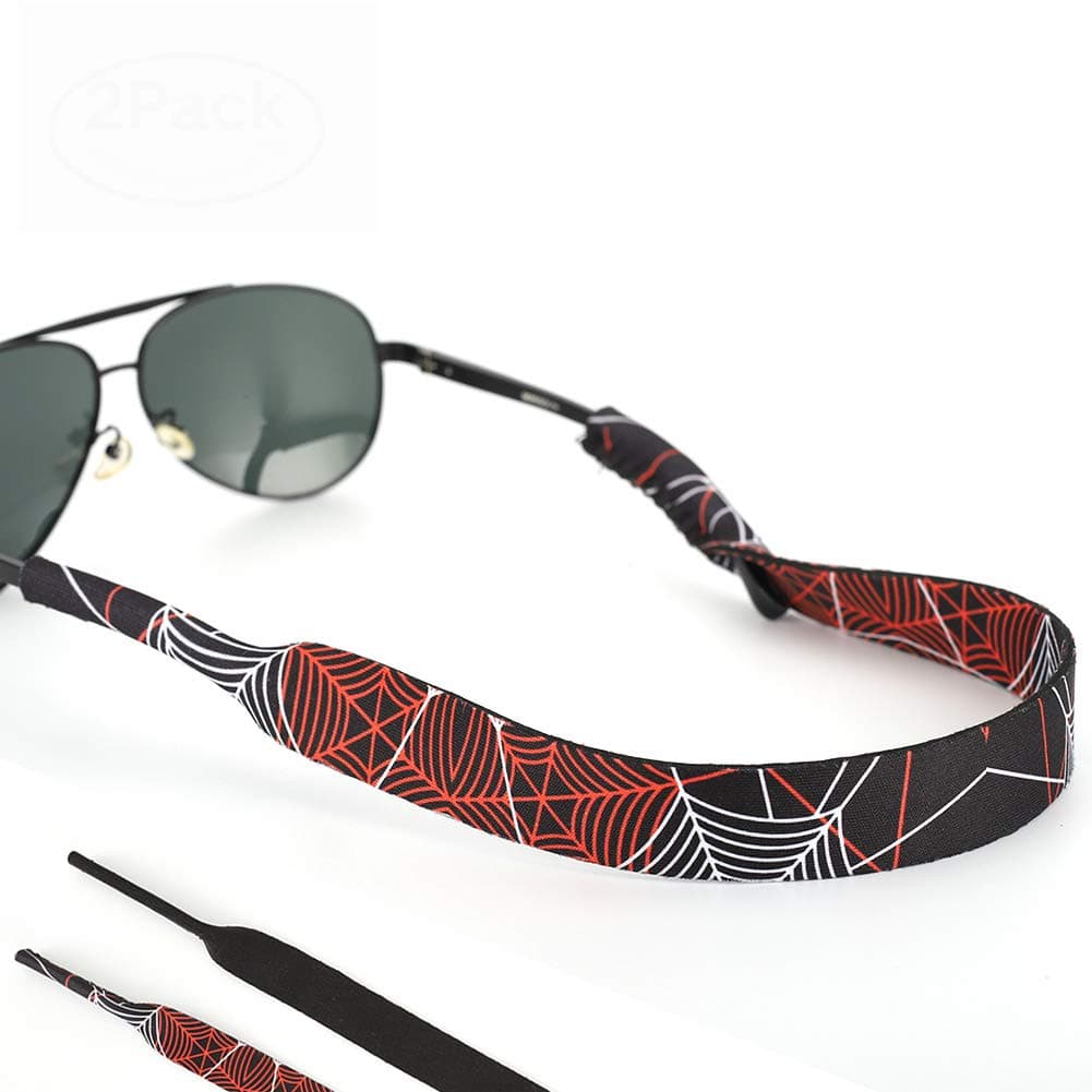 LOVAC Men/Women Sunglass Straps (B. Spider Web)