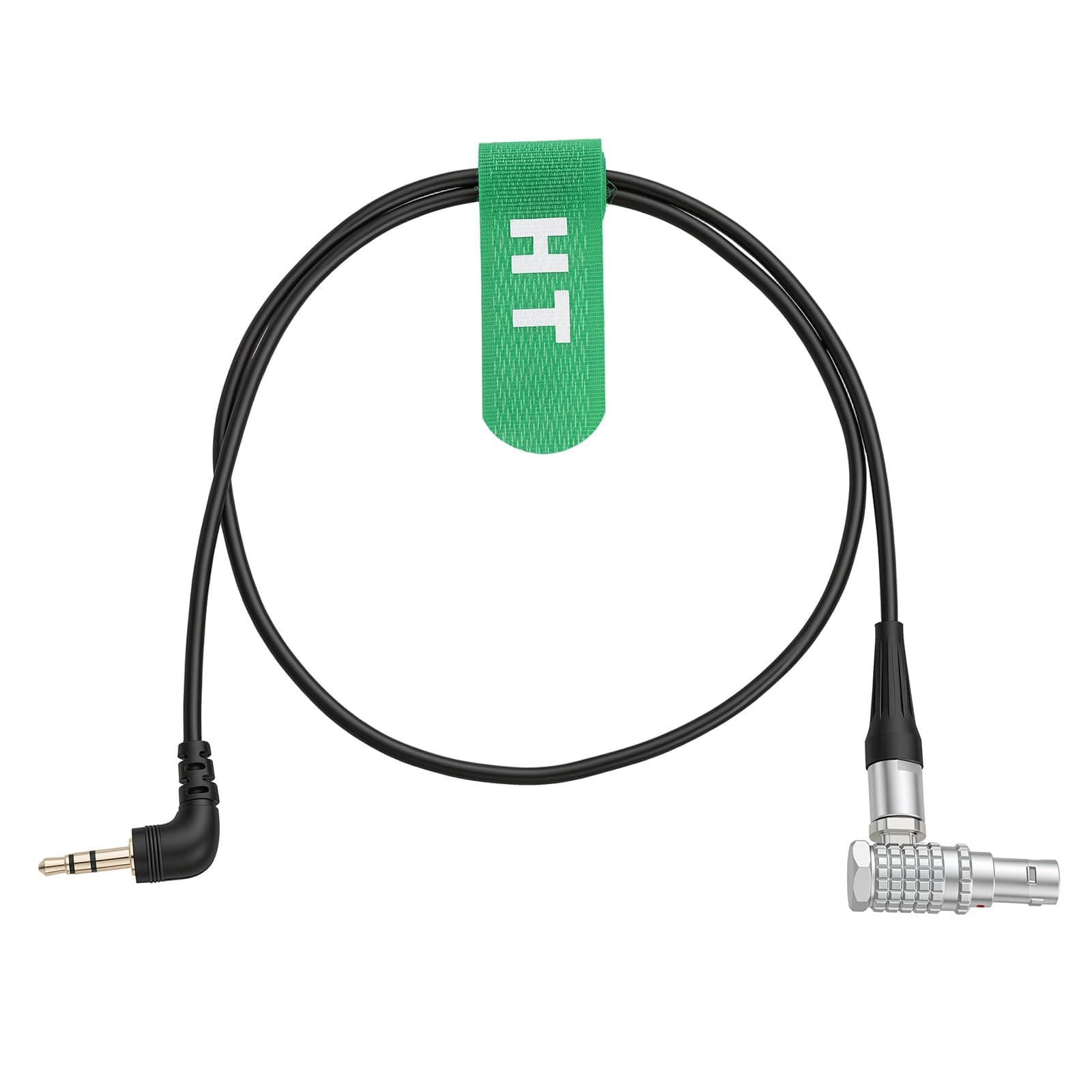 Tentacle Sync Timecode Input Cable for RED KOMODO 6K V-RAPTOR 8K Camera 3.5mm TRS to Right Angle 9 Pin