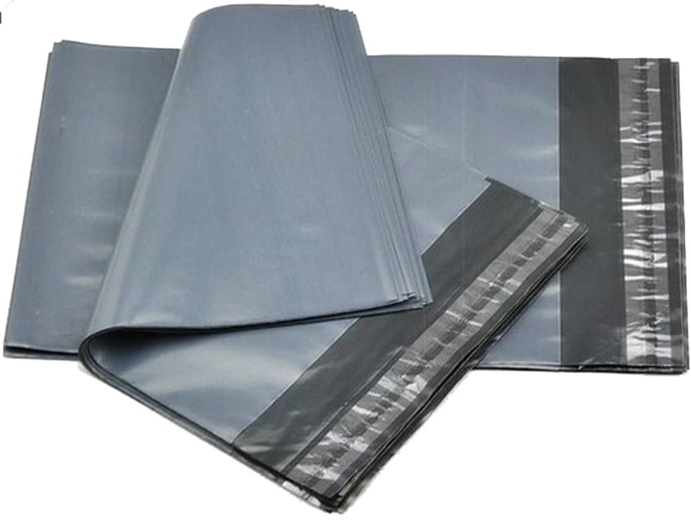 10x13 Poly Mailers Envelopes Self Sealing Bags - 2.4 Mil #4, Set of 100