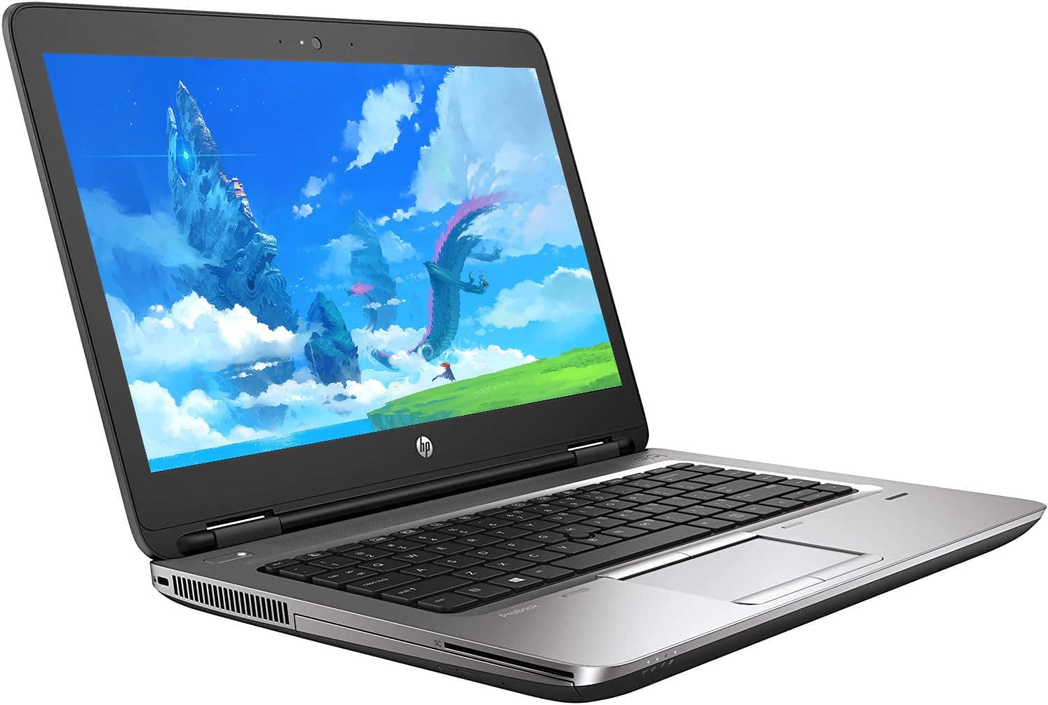 HP ProBook 640 G2 Laptop, 14 HD Display, Intel Core i5-6300U Upto 3.0GHz, 16GB RAM, 256GB NVMe SSD, DisplayPort, Wi-Fi, Bluetooth, Windows 10 Pro (Renewed)