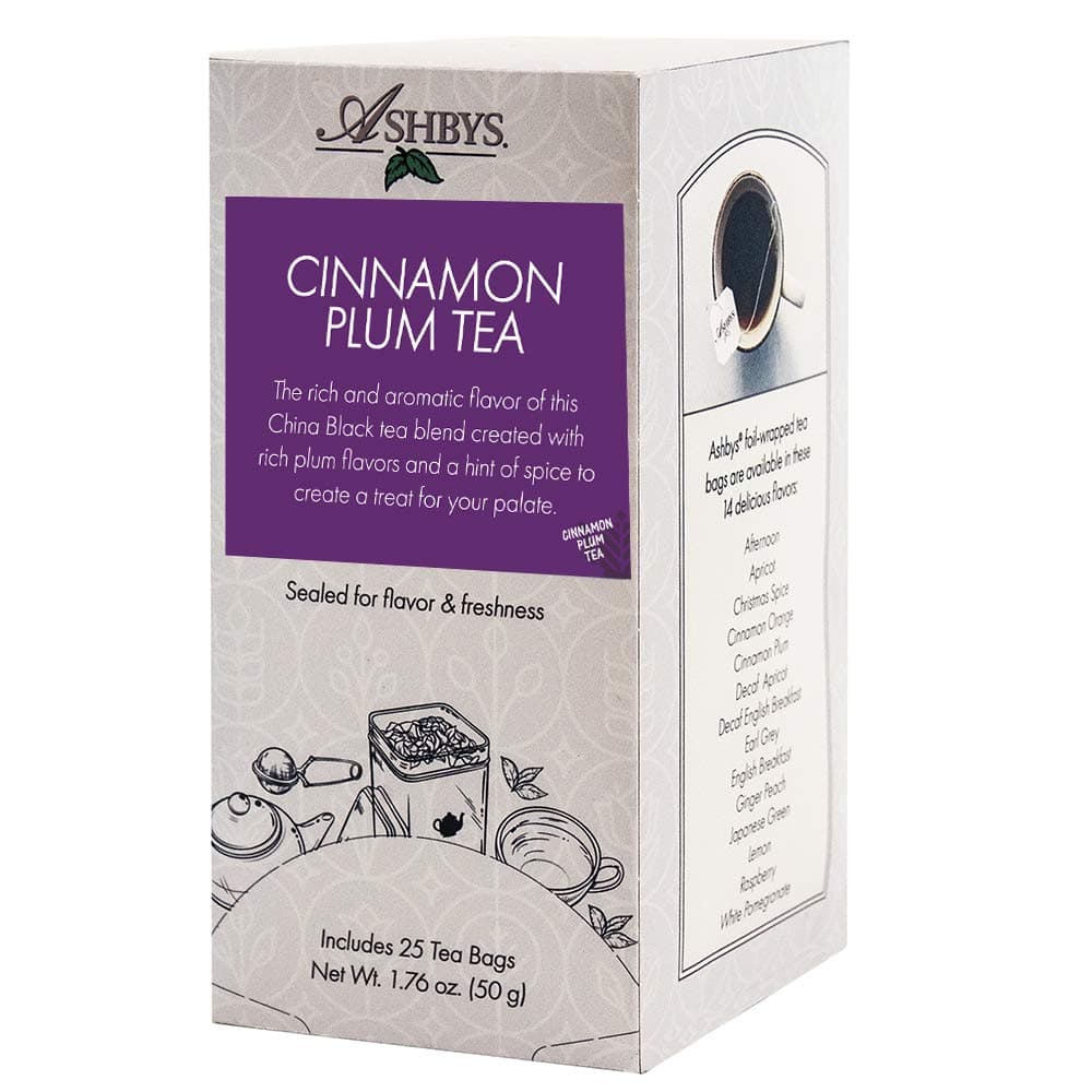 Ashbys Cinnamon Plum Tea, 25 Bags