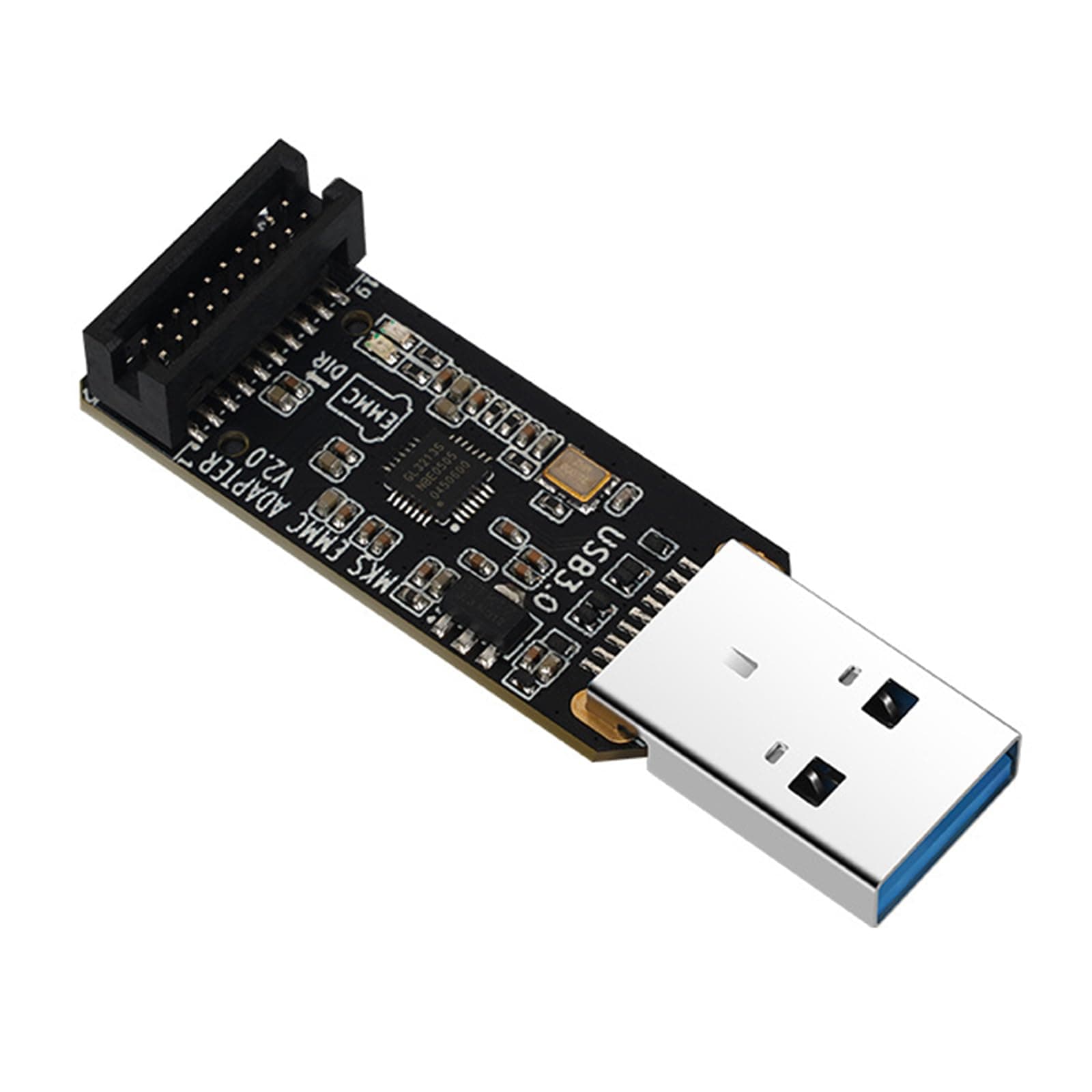 High Speed MKS EMMC USB3.0 Adapter MKS EMMC-Adapter V2 for EMMC Module MicroSD andTF Memory Card