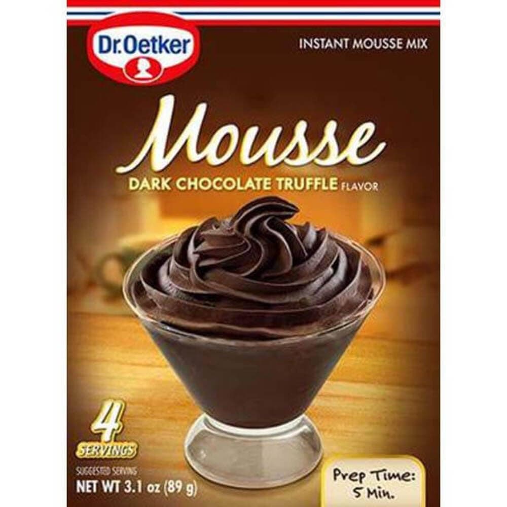 Dr. Oatker Dark Chocolate Truffle Mousse Supreme, 3.1 oz
