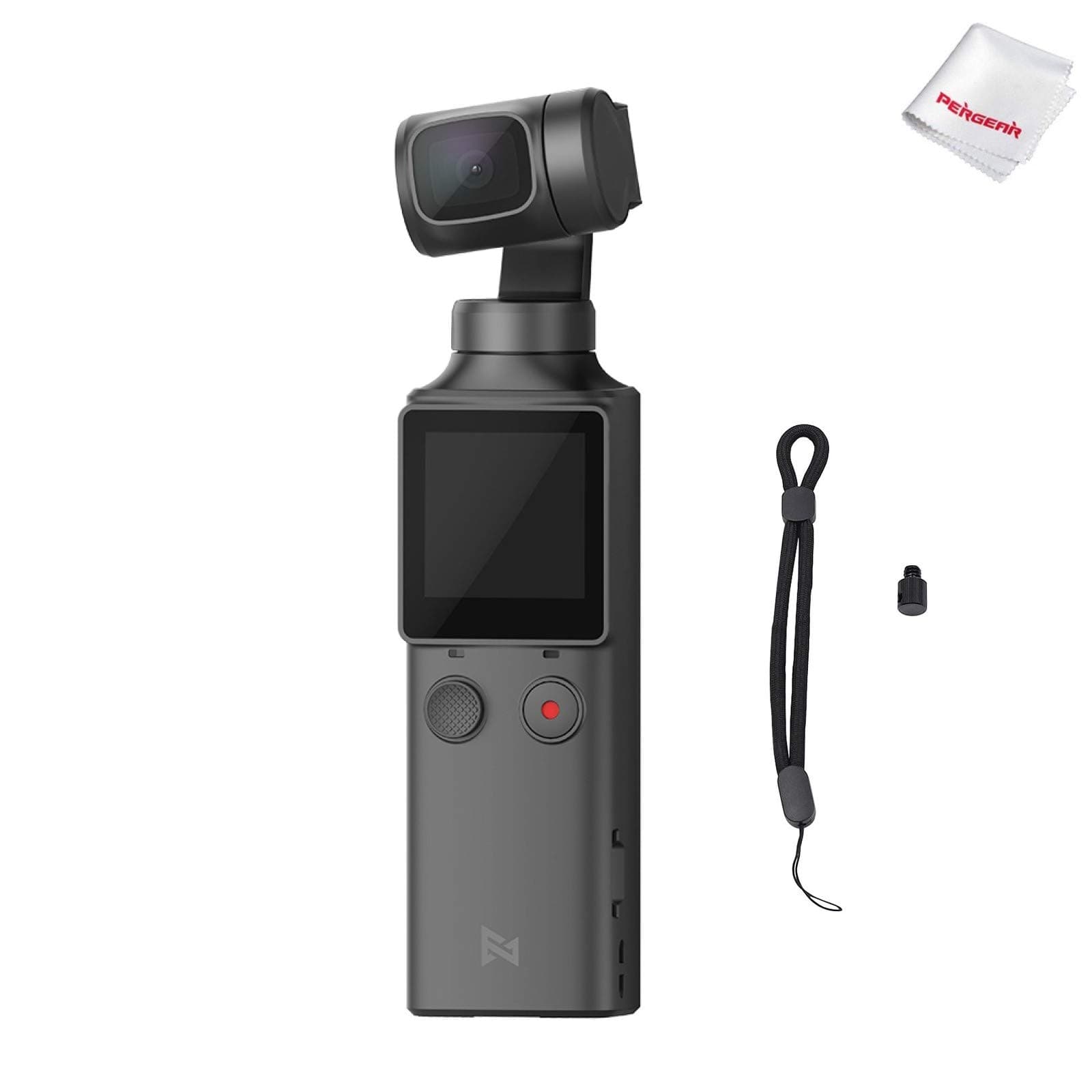 FIMI Palm Pocket-sized 3 Axis Gimbal Stabilizer with 4K Smart Camera, 128° Ultra Wide Angle Lens, 120g, Wi-Fi & Bluetooth Connection, Built-in Microphone and External MIC Supported