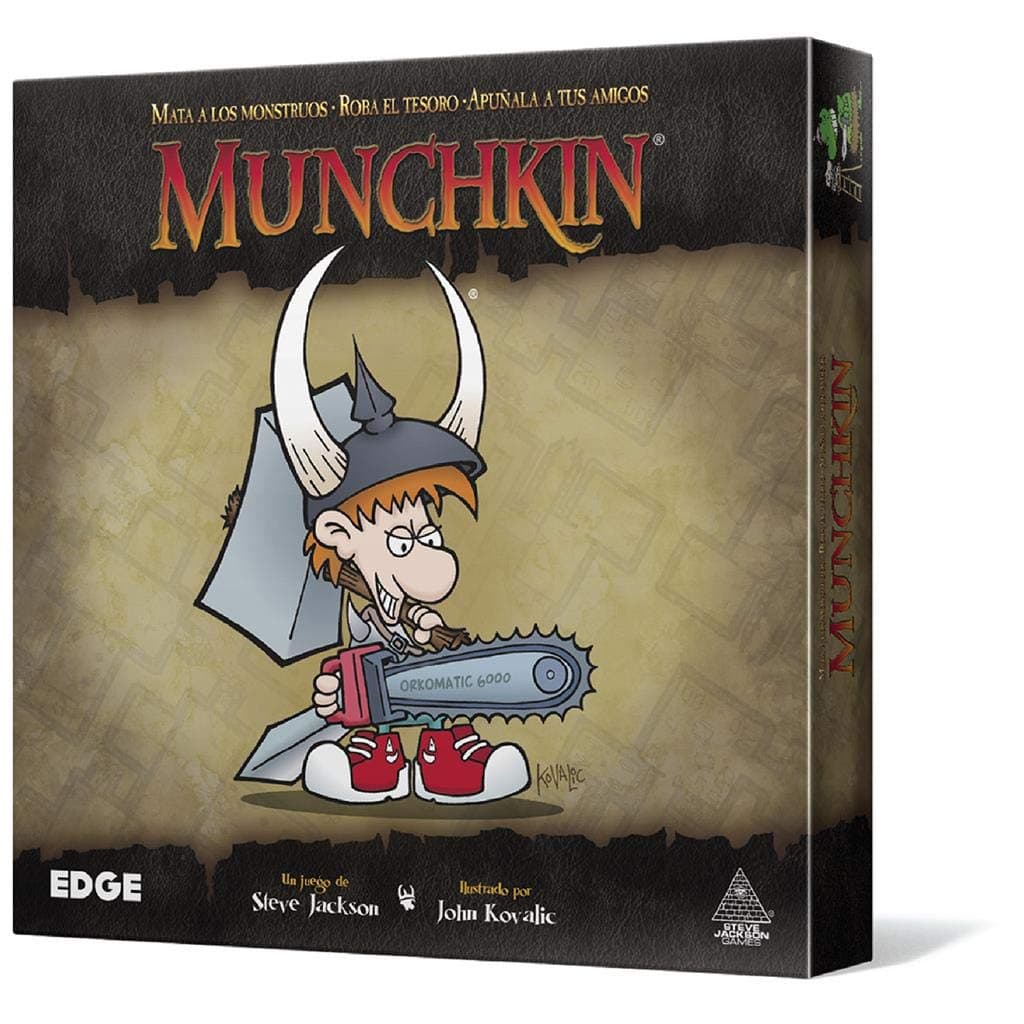 Edge Entertainment Munchkin MU01 Board Game, Spanish Version