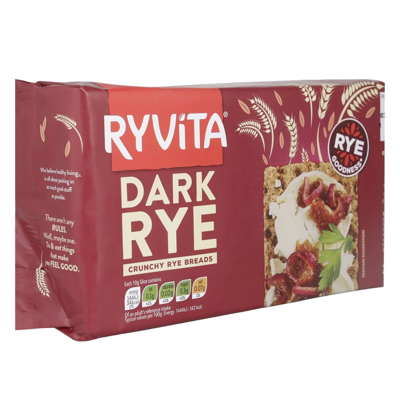 Dark Rye Crispbread, 250g