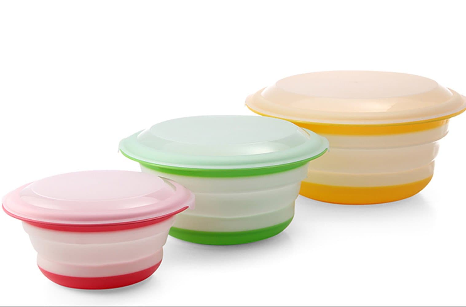 Tspkey Collapsible Food Storage Containers