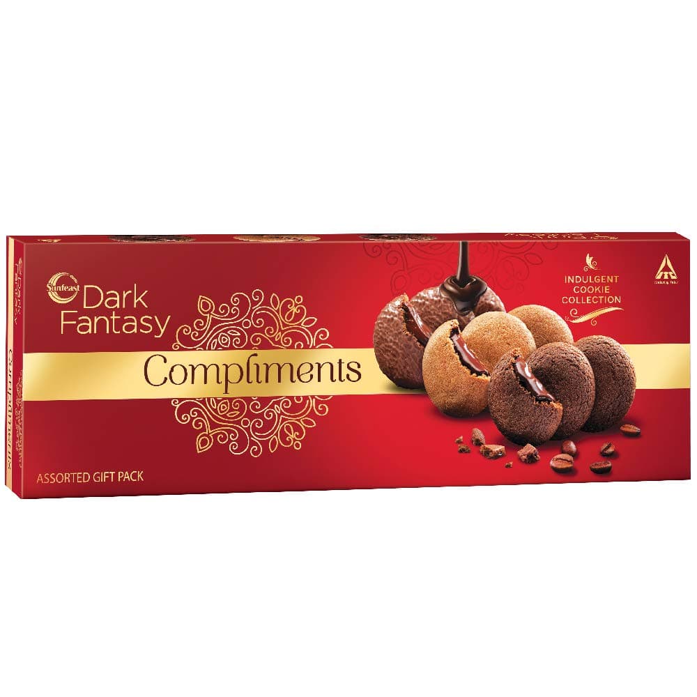 Sunfeast Dark Fantasy Compliments, 400g Carton Pack