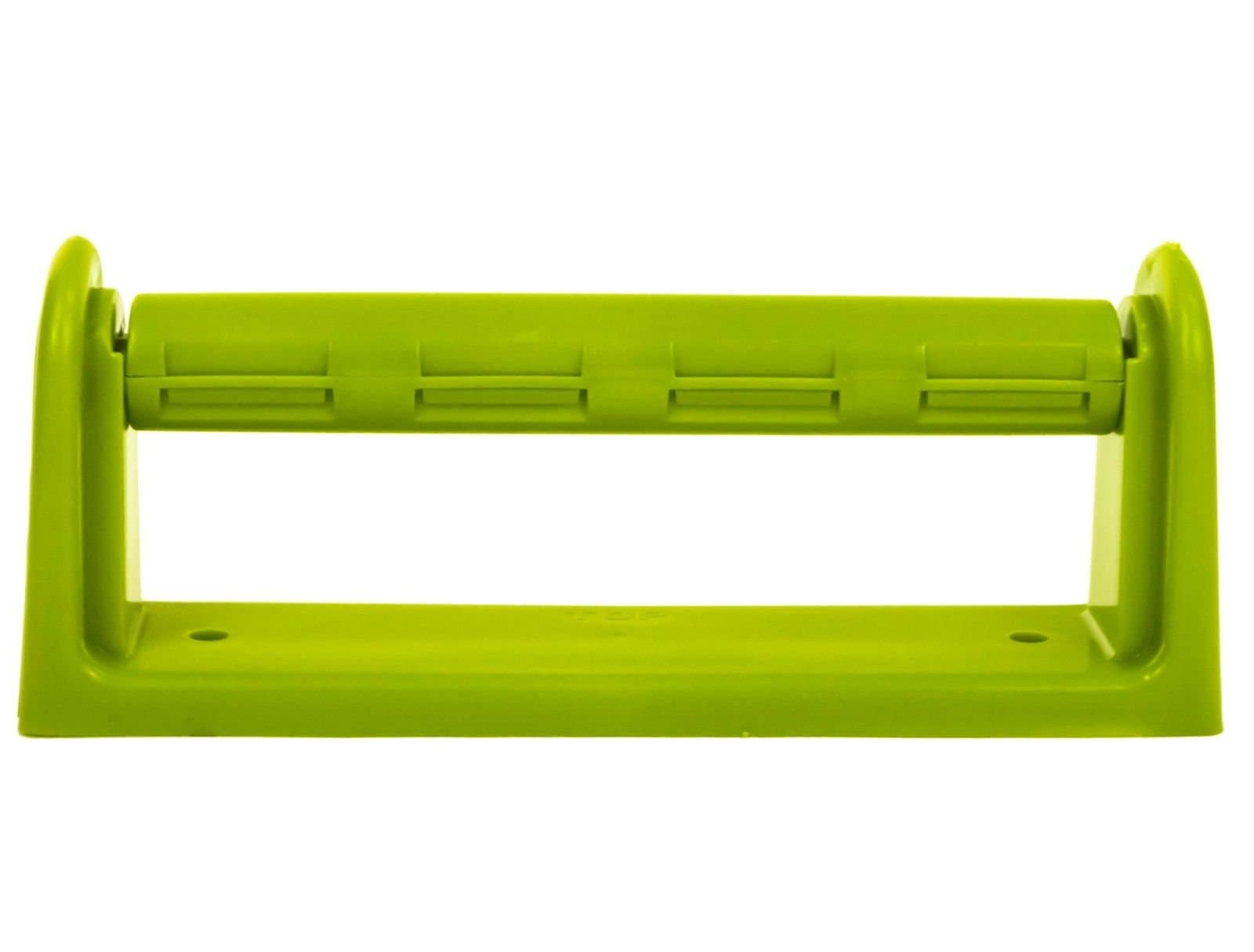 PLASTIC WALL MOUNTED KITCHEN PAPER ROLL TOWEL HOLDER STAND GREEN