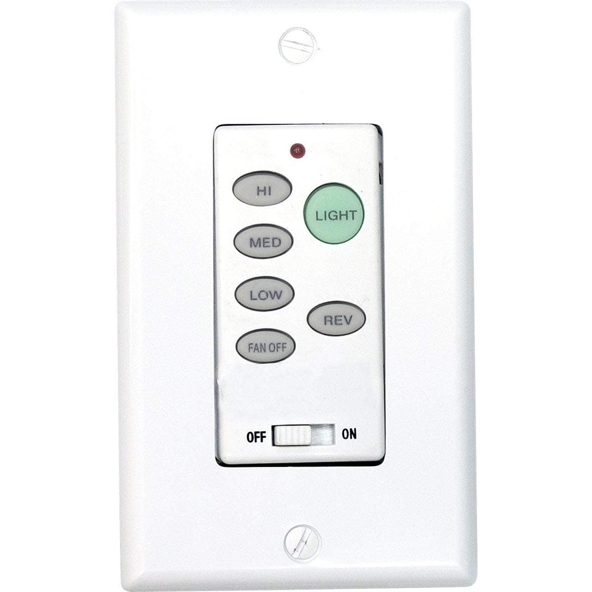 Ceiling Fan Wall Control, AirPro Collection, Indoor, P2631-30, White