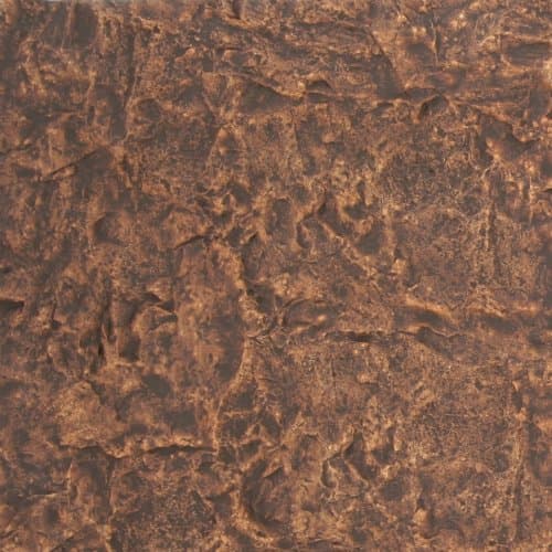Texture Plus Indoor/Outdoor Siding Panel, Natural Rock, Brown - Sample