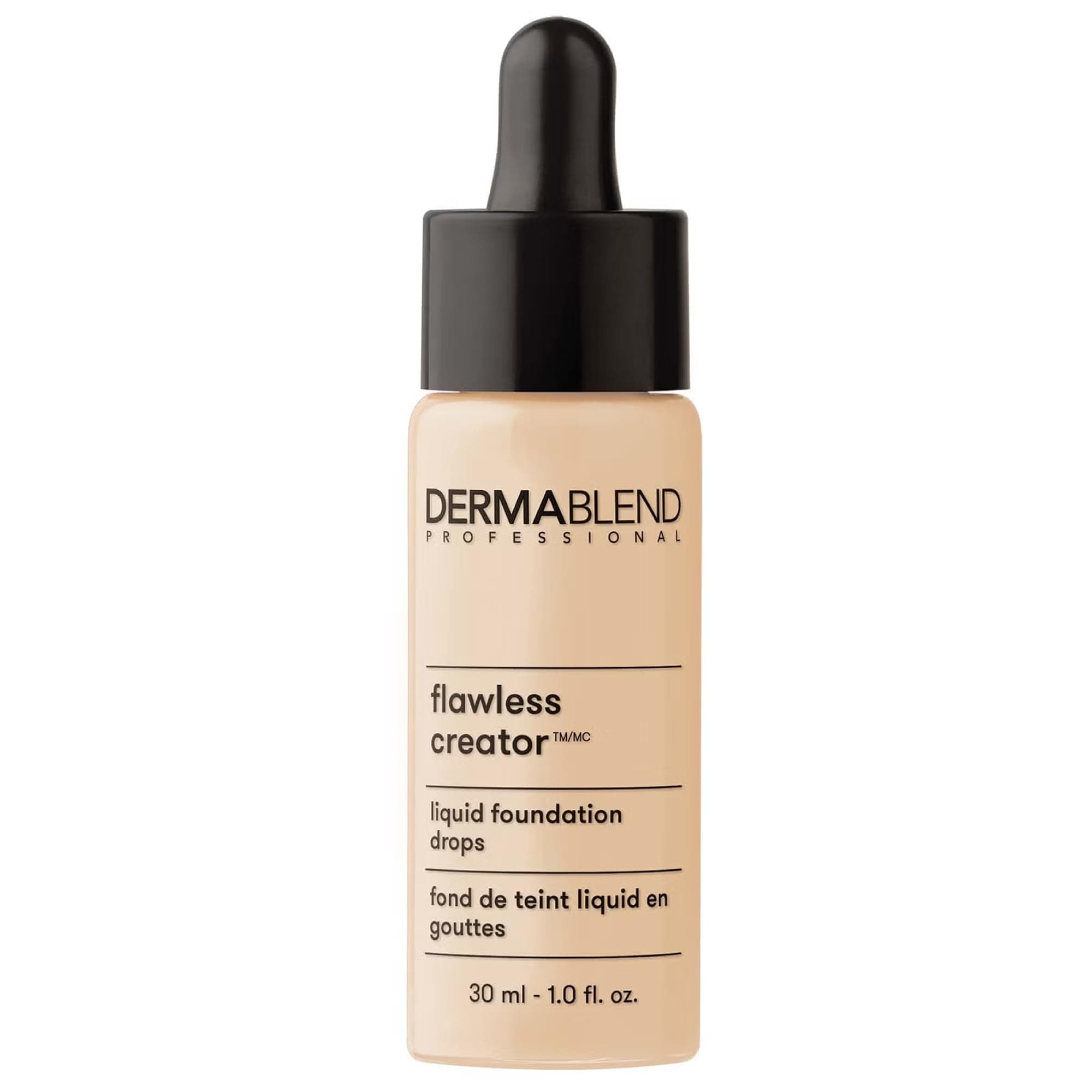 Flawless Creator Multi-Use Liquid Foundation Makeup, Full Coverage Lightweight Buildable Foundation, Natural Finish, 1 Fl oz.