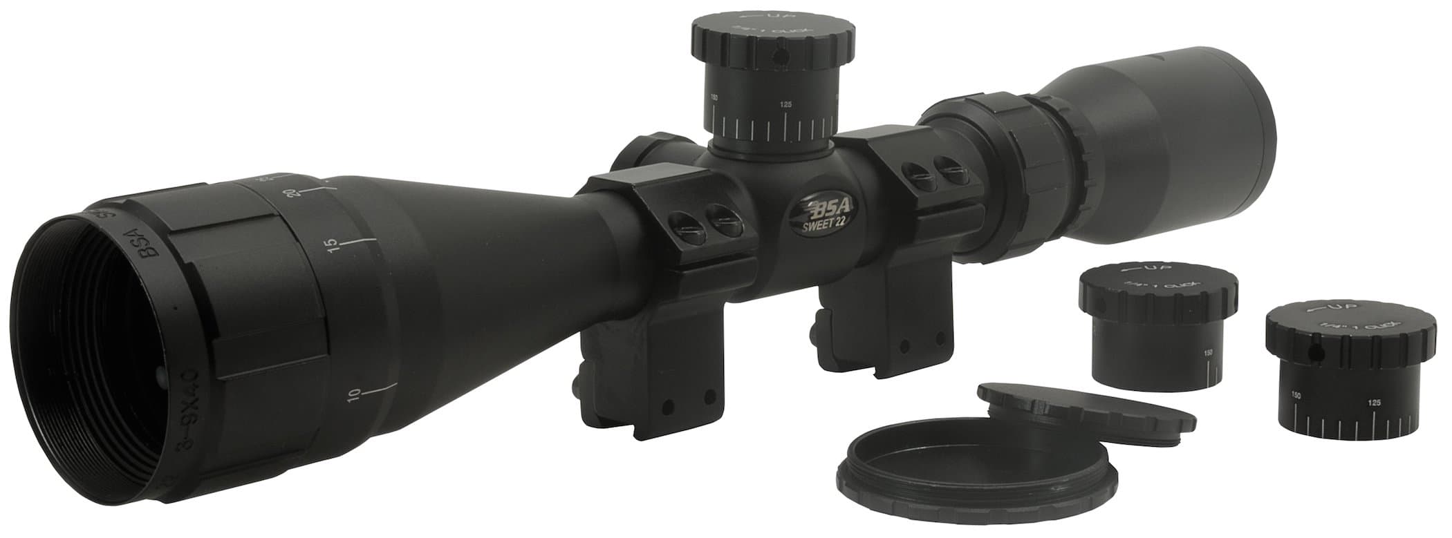 BSA6-18X40mm, 30/30 Duplex Reticle, Side Parallax