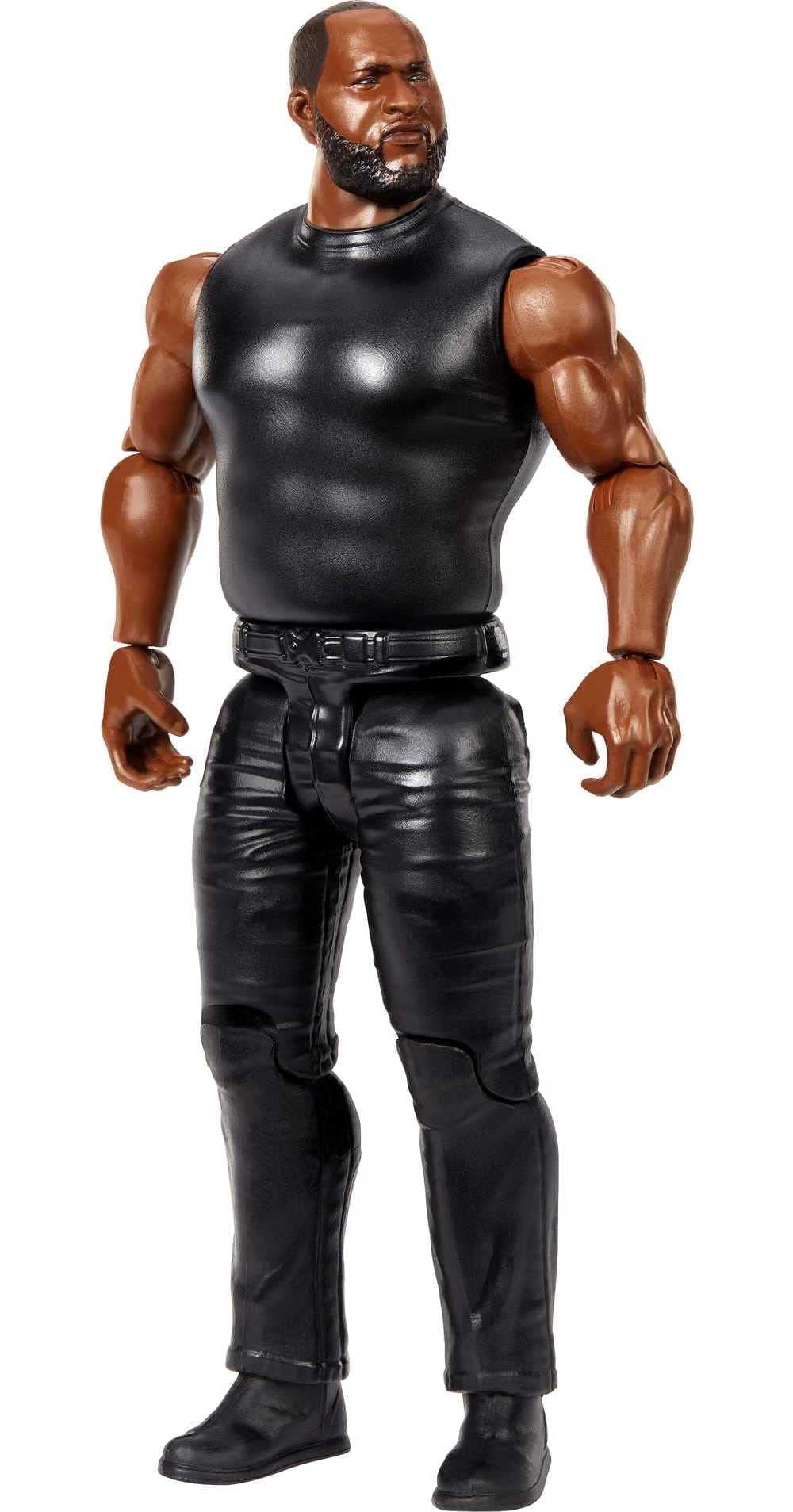 WWE Basic Omos Action Figure, Posable 6-inch Collectible for Ages 6 Years Old & Up