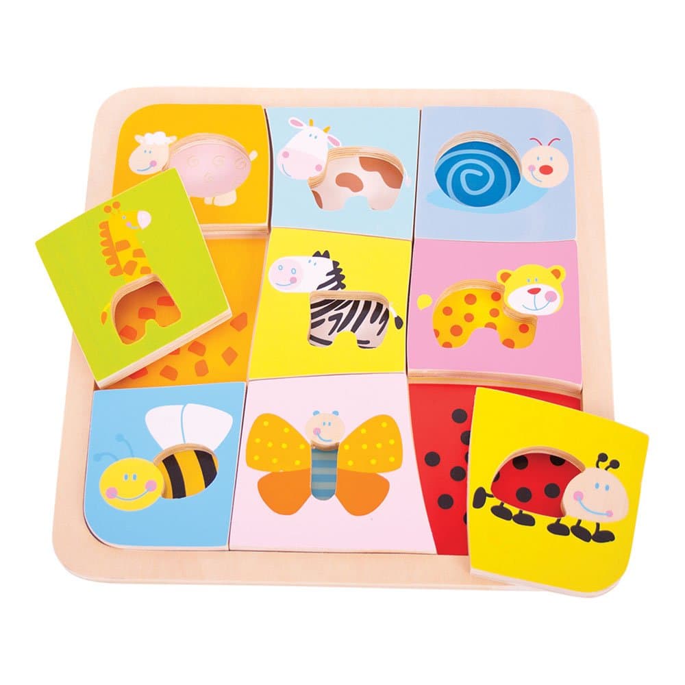 Bigjigs Toys Animal Patterns Puzzle
