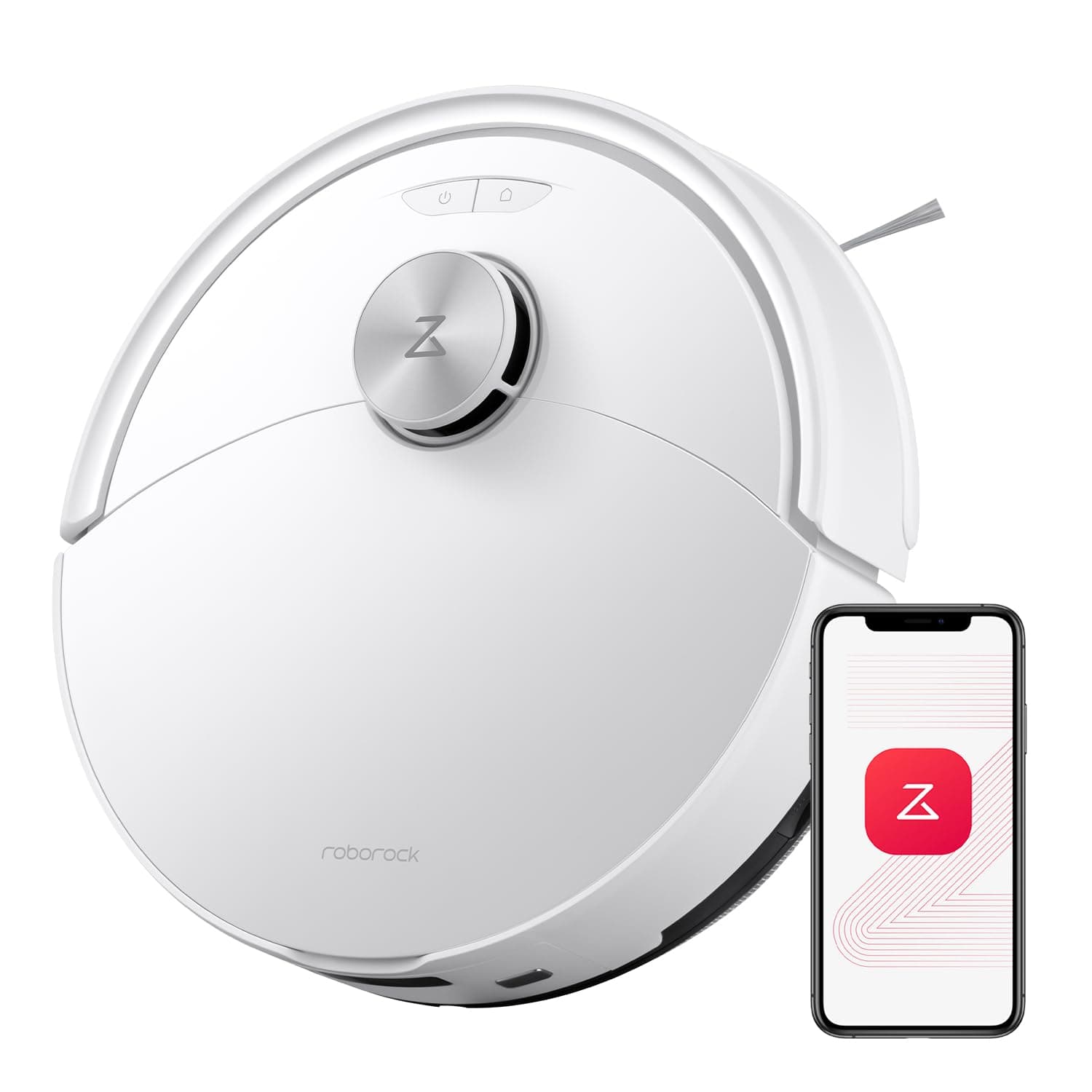 roborock Q10 S5 Robot Vacuum Cleaner and Mop, Hyperforce 10000Pa Suction Dual Anti-Tangle System with Automatic Lift, Reactivetech Anti-obstacle, App Control, for Carp