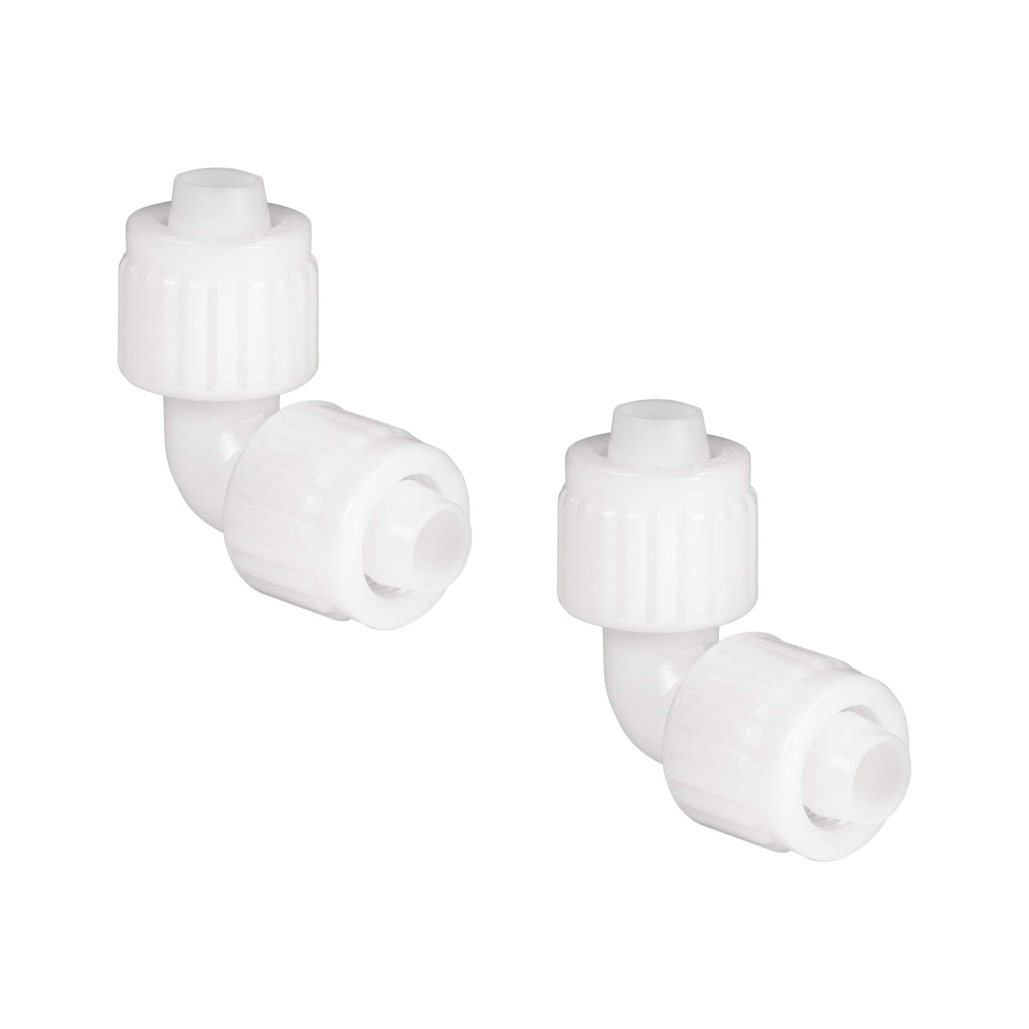 RecPro RV Plumbing Hardware | 06800 | 1/2" Compression Elbow | 90-Degree Fitting | Pex Pipe/Tubing Fittings (2 Fittings)