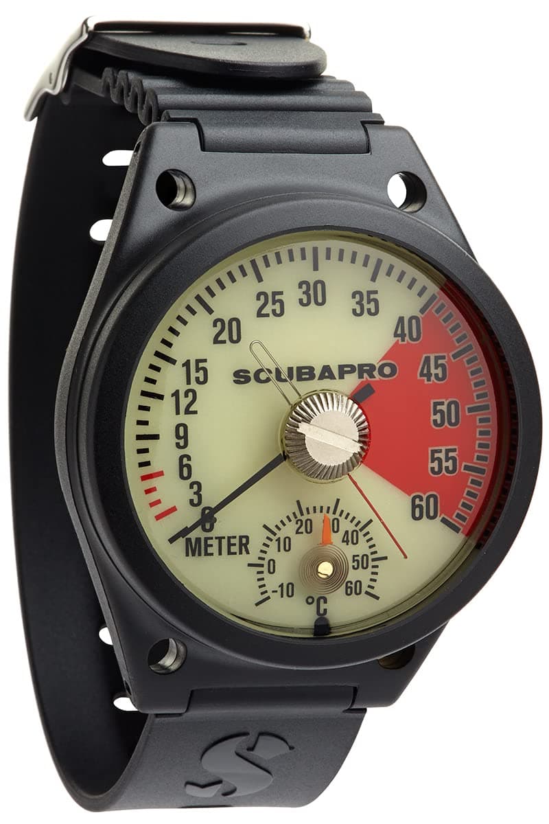 ScubaPro Uwatec Wrist Mount Metric Depth Gauge