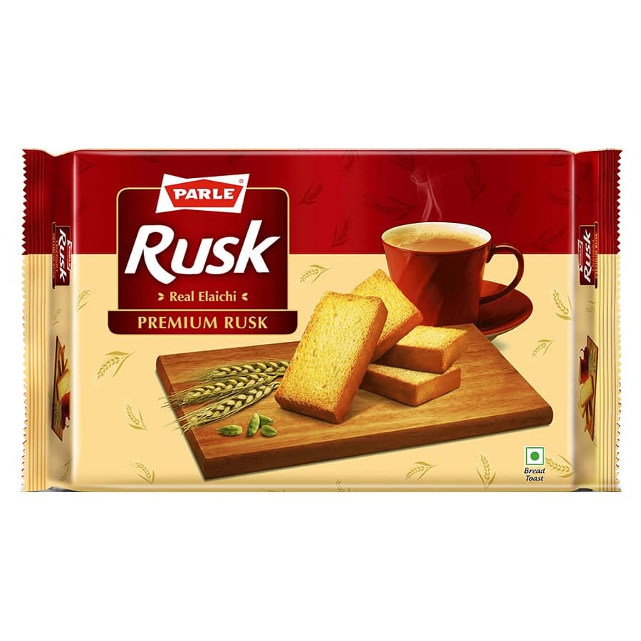 Parle Rusk, Unflavoured Elachi, 291.2 Gram