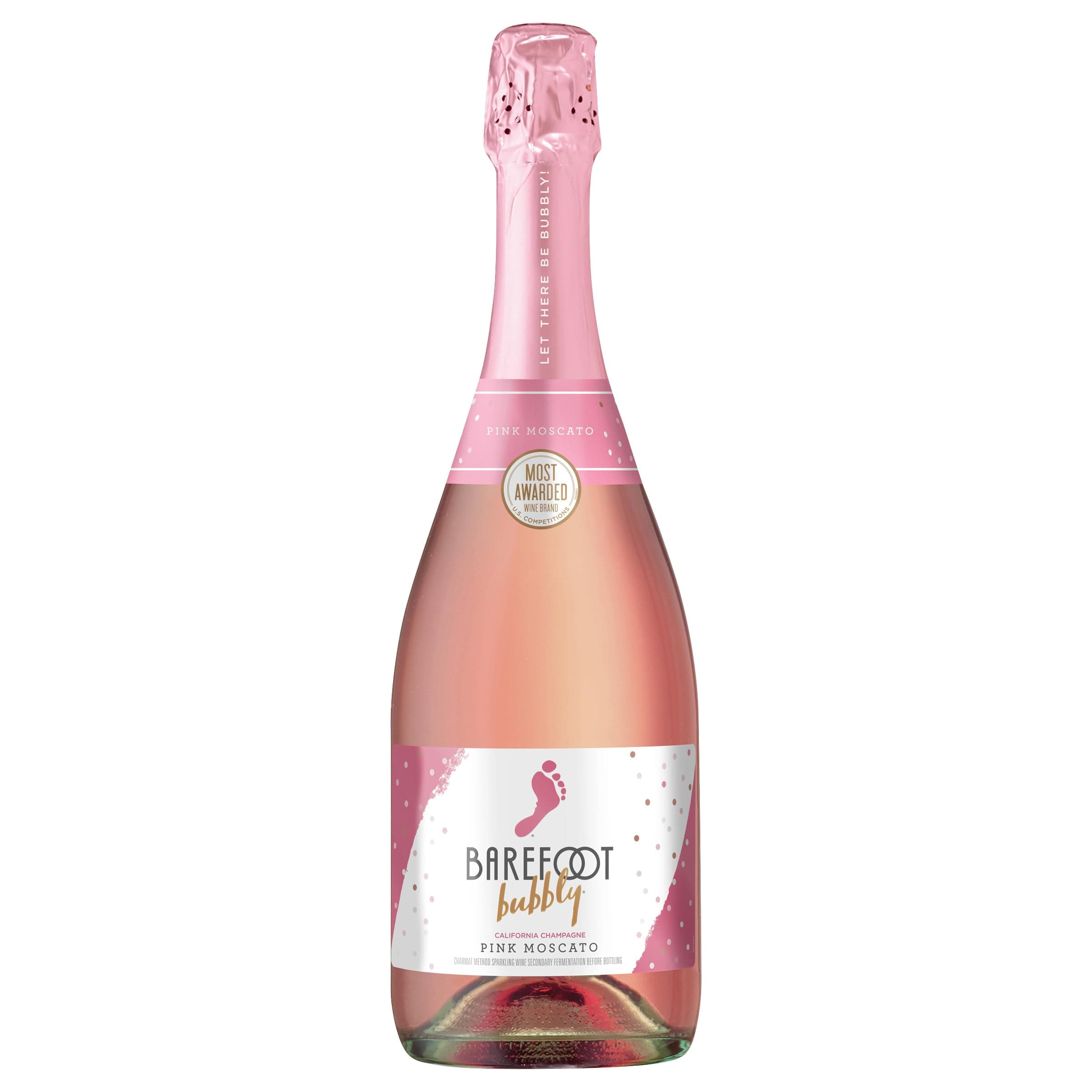 Barefoot Bubbly Pink Moscato, 75cl
