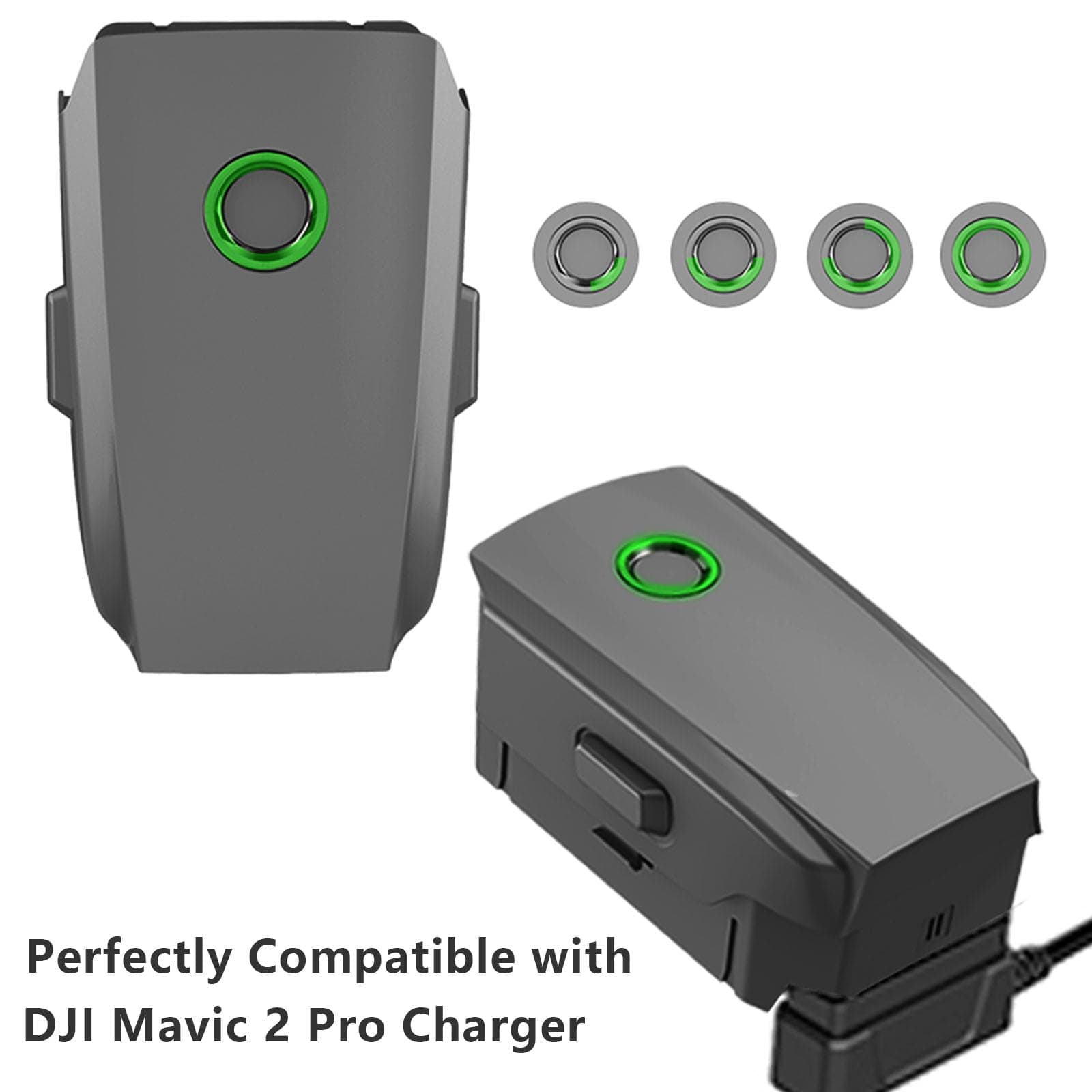Mavic 2 Pro Battery, 3850 mAh 15.4 V Intelligent Flight Battery for DJI Mavic 2 Pro, 31 Mins Max Flight Time Battery for DJI Mavic 2 Zoom Drone (Not for Mavic Pro) (Only for DJI Original
