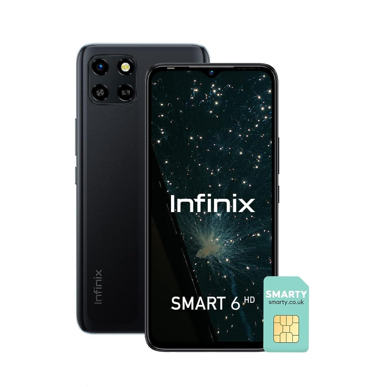 INFINIX Smart 6 Hd Plus 2/32 Black